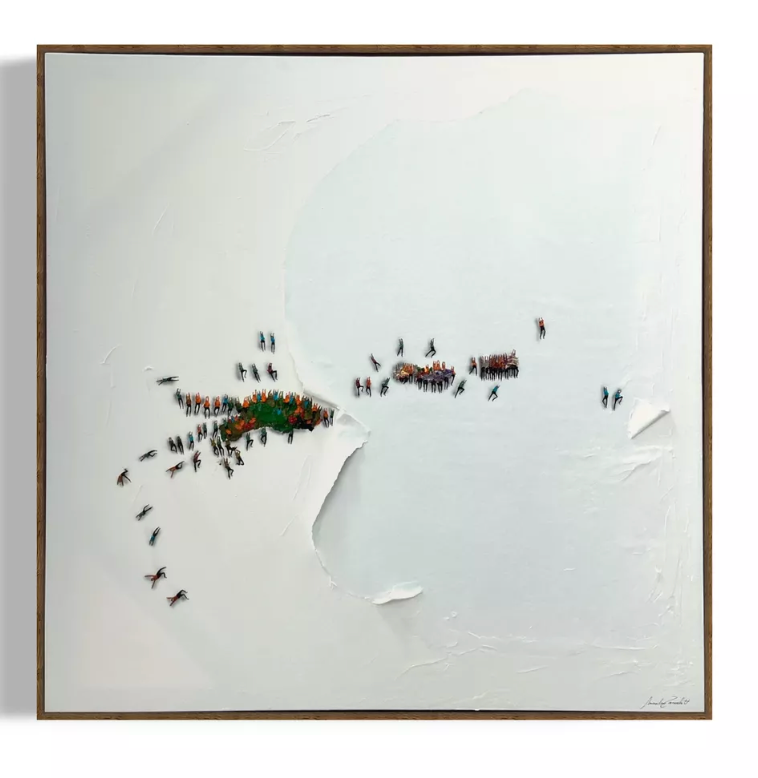 Obra De Arte Minimalista - Aglomerados Abertura