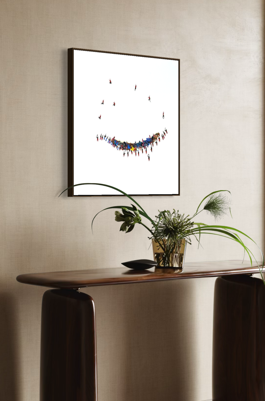 Obra de Arte Minimalista - Aglomerados - Gravidade