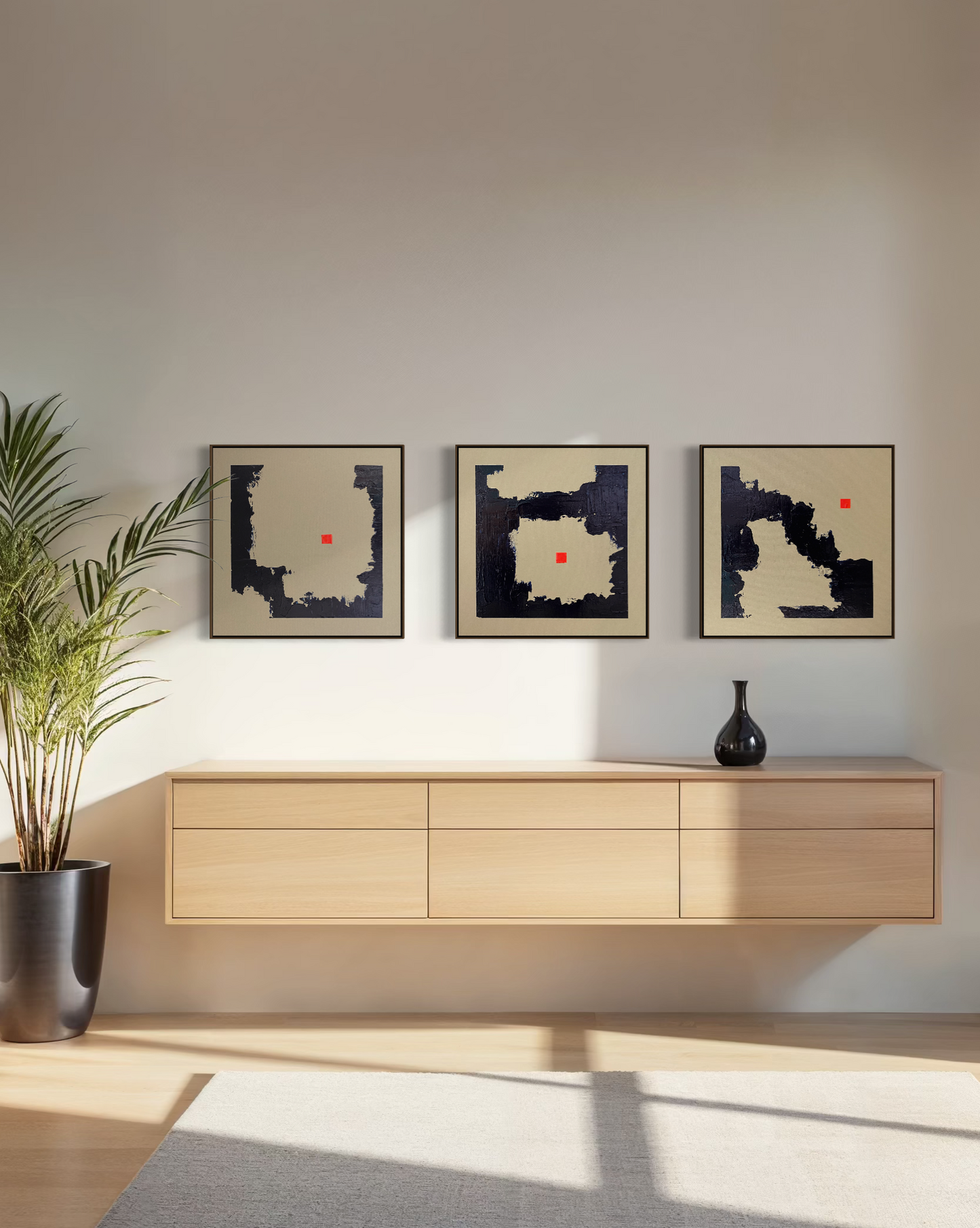 Obra de Arte Abstrata - Abstract Shapes II