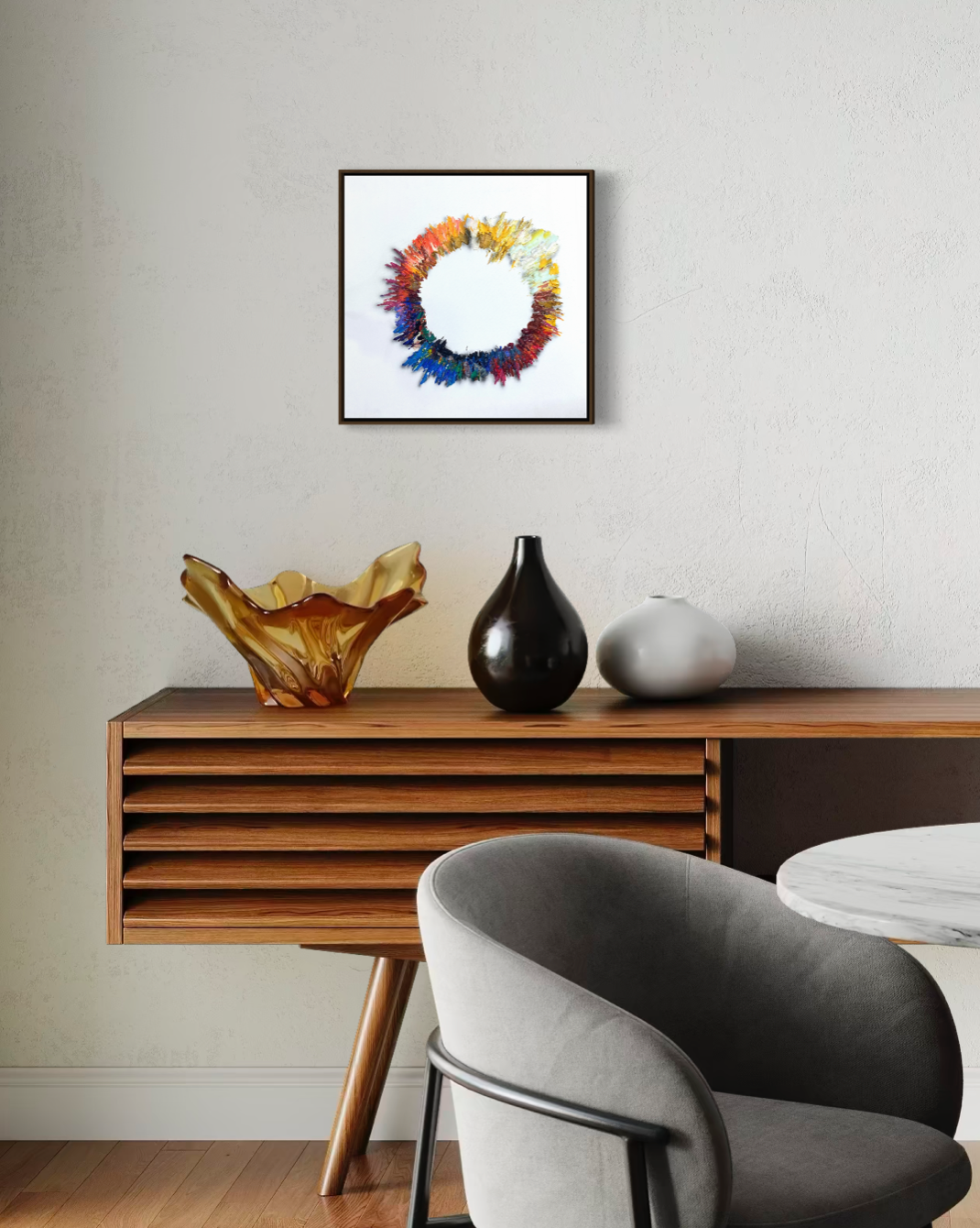 Obra de Arte Minimalista - Aglomerados - Ciclo