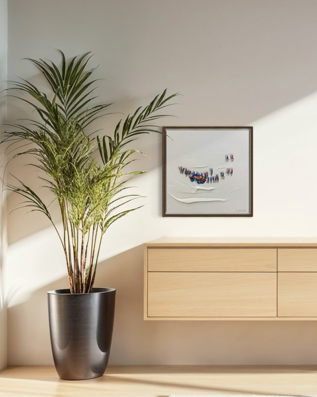 Obra De Arte Minimalista - Aglomerados Arco