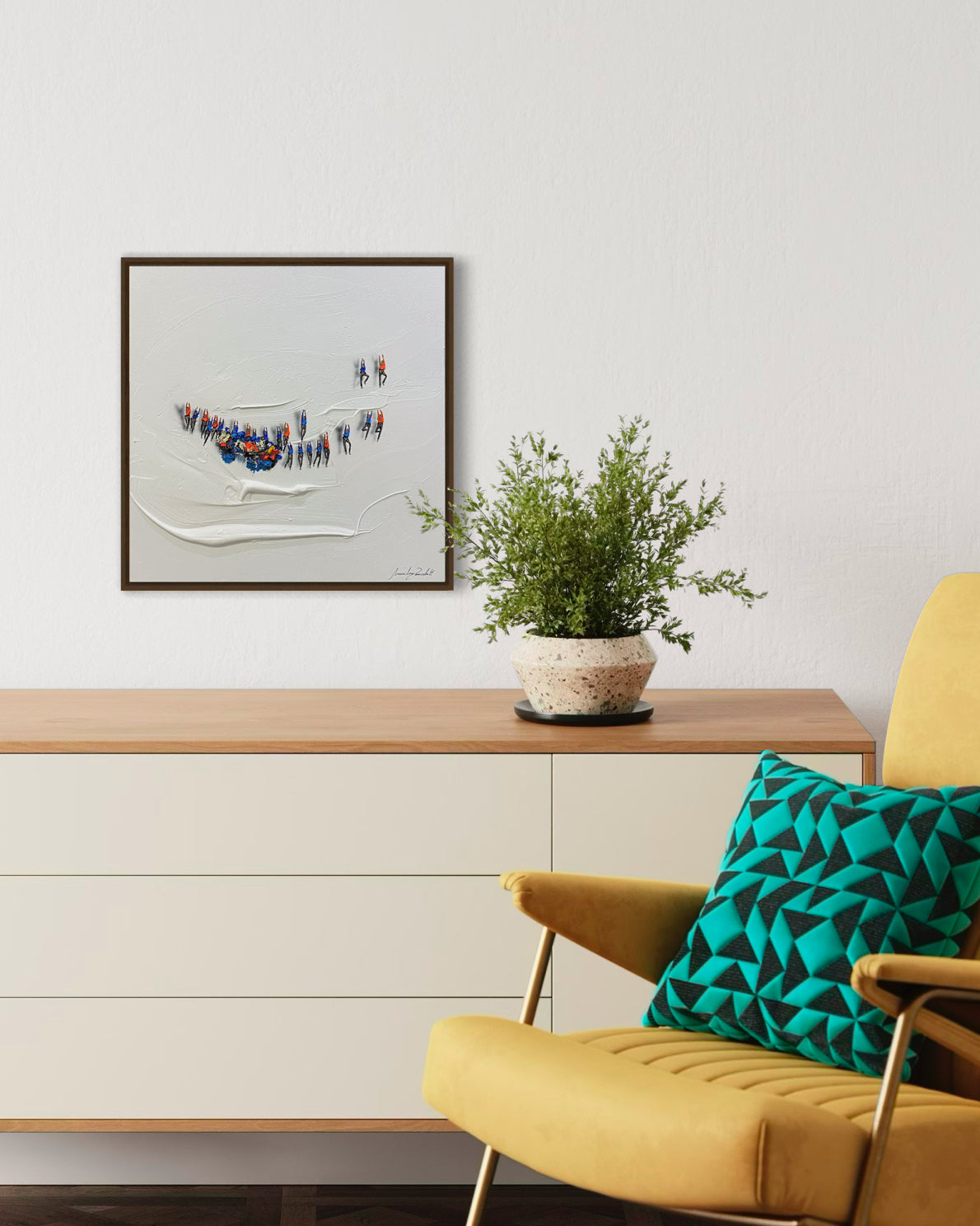 Obra De Arte Minimalista - Aglomerados Arco