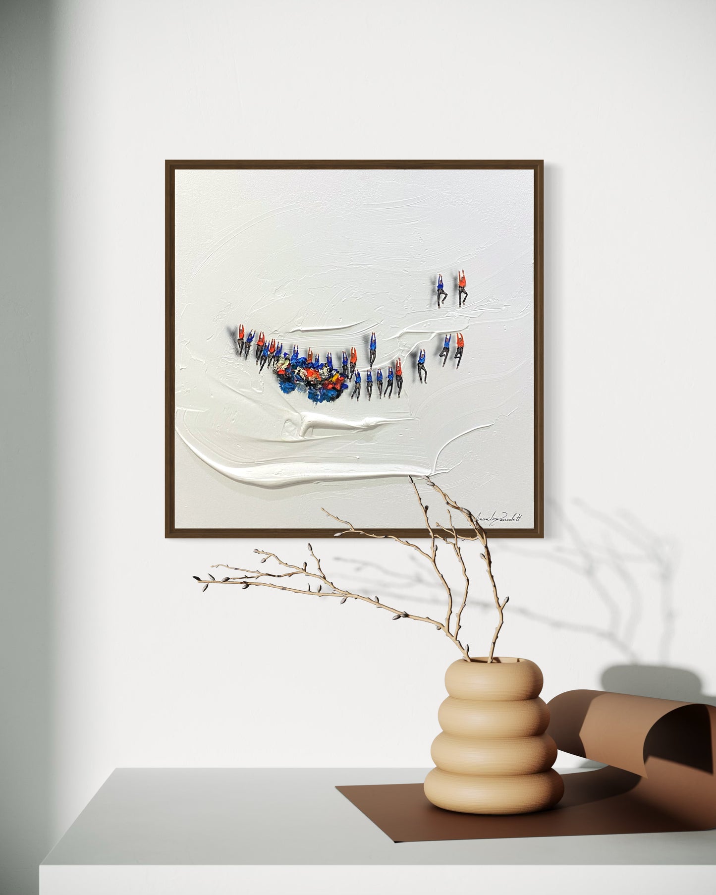 Obra De Arte Minimalista - Aglomerados Arco