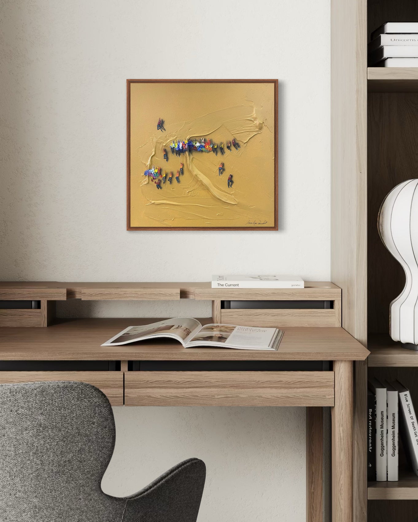 Obra De Arte Minimalista - Aglomerados