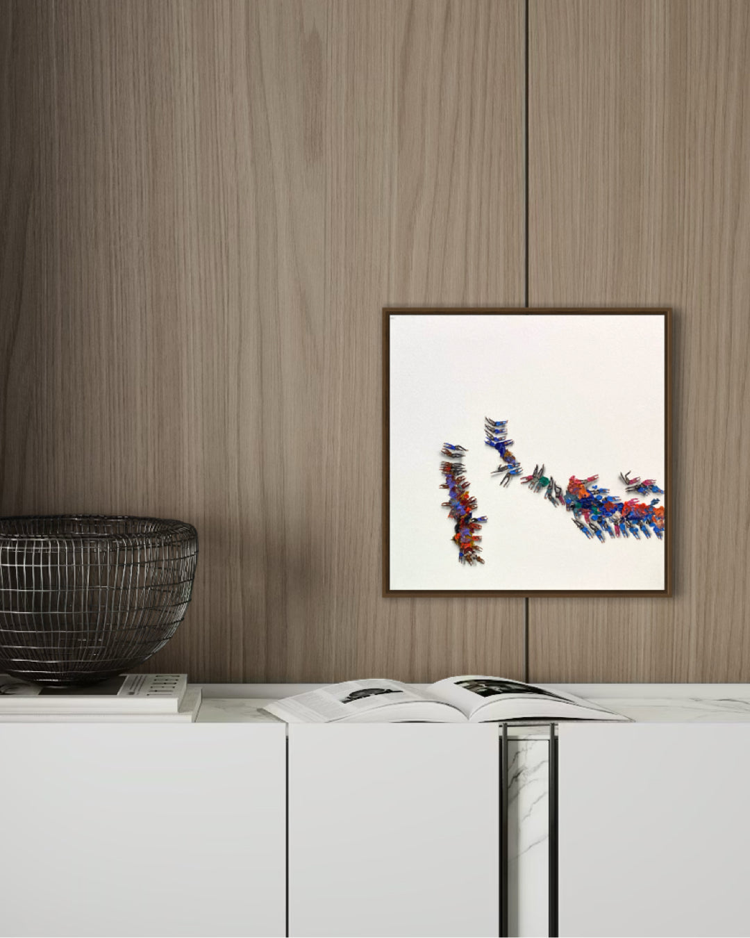 Obra De Arte Minimalista - Aglomerados