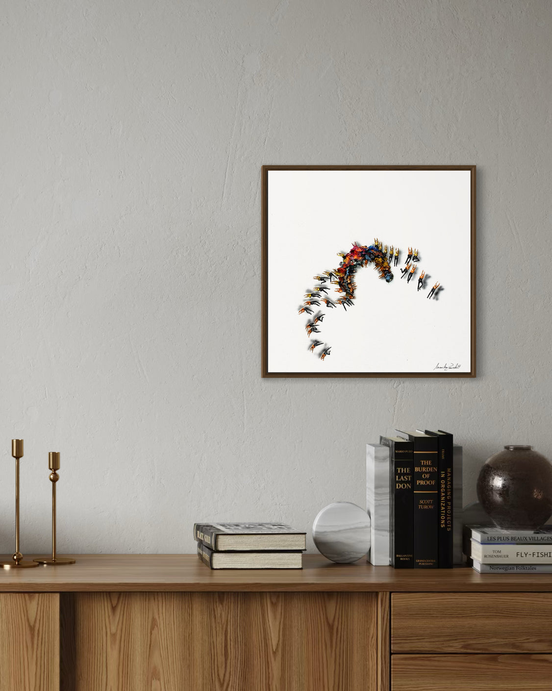 Obra De Arte Minimalista - Aglomerados