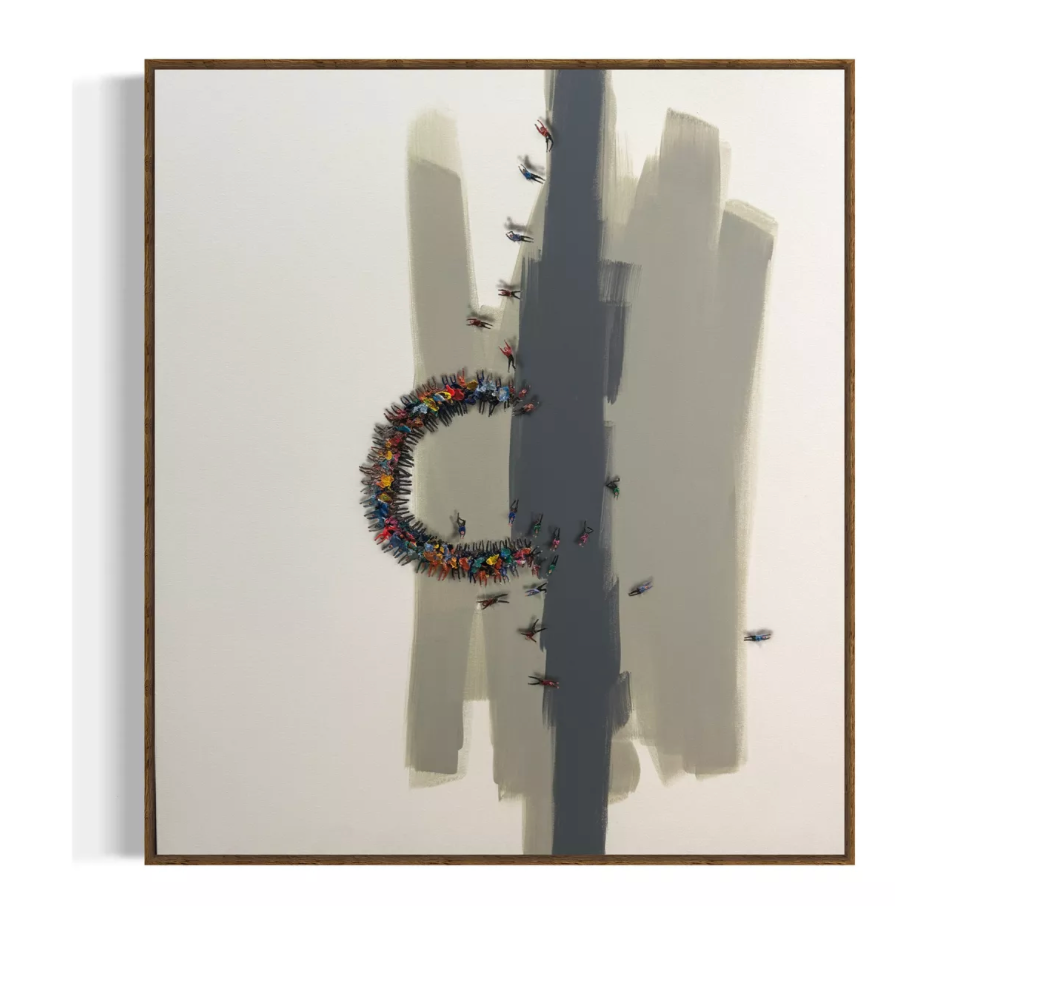 Obra De Arte Minimalista - Aglomerados 360