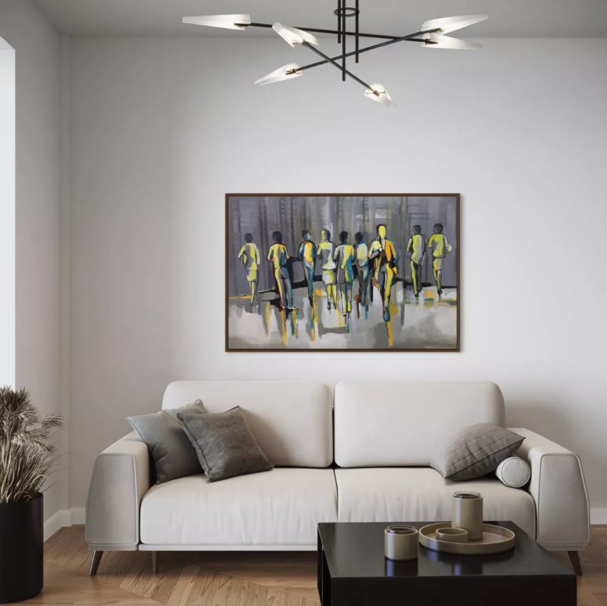 Obra De Arte Figurativa - Diálogos Visuais - Passageiros