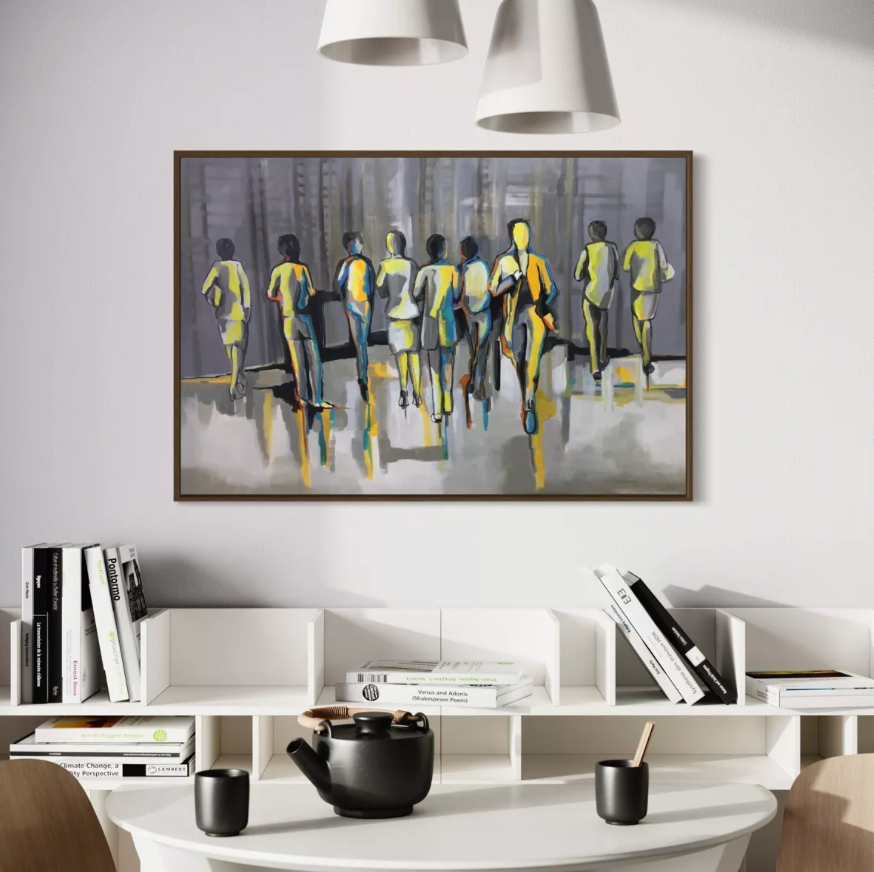 Obra De Arte Figurativa - Diálogos Visuais - Passageiros