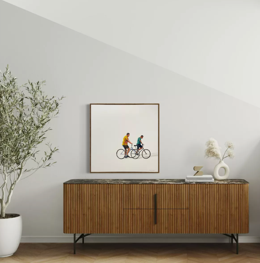 Obra De Arte Minimalista - Diálogos Visuais - Entre Amigos