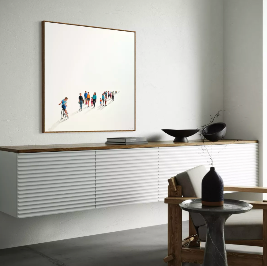 Obra De Arte Minimalista - Diálogos Visuais - Cotidiano
