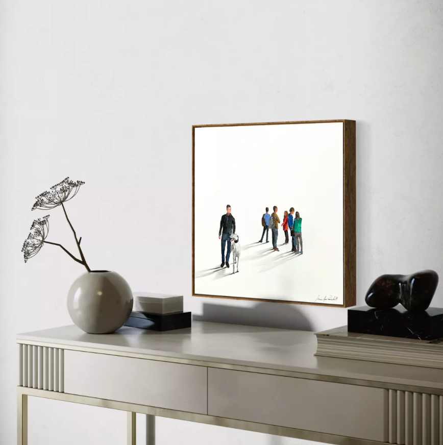 Obra De Arte Minimalista - Dialogos Visuais - Dia-a-dia