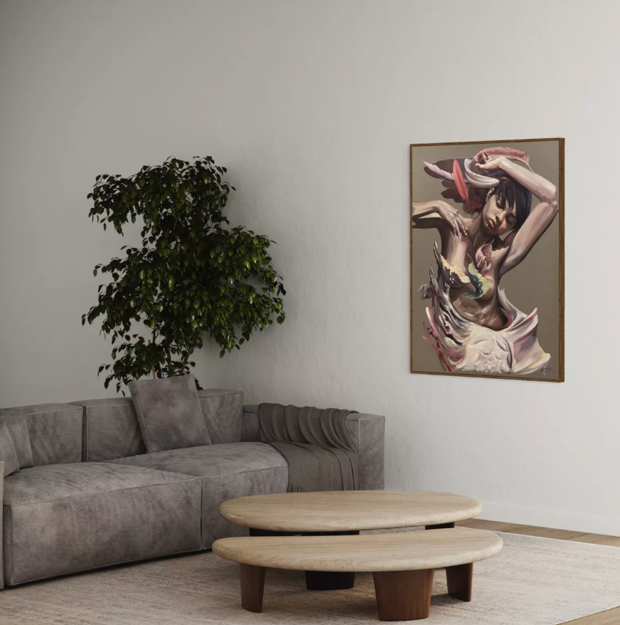 Obra De Arte Figurativo - Quimeras