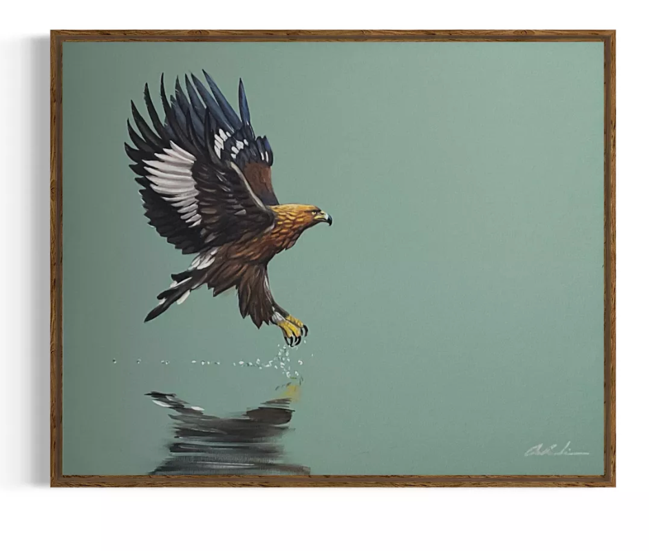 Obra De Arte Figurativa - Águia