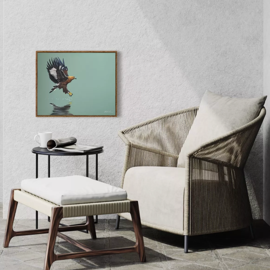 Obra De Arte Figurativa - Águia