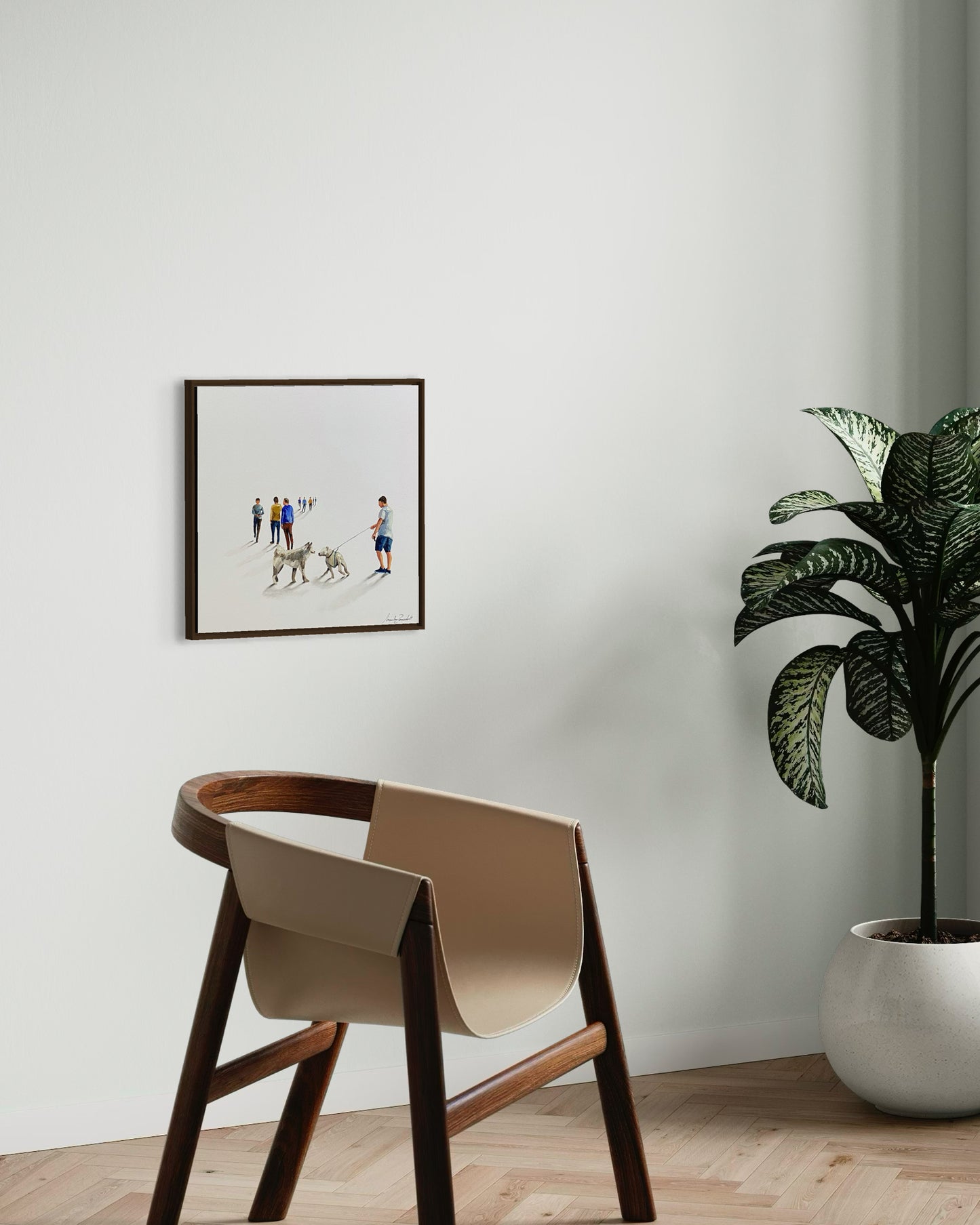 Obra De Arte Minimalista - Diálogos visuais - Encontro
