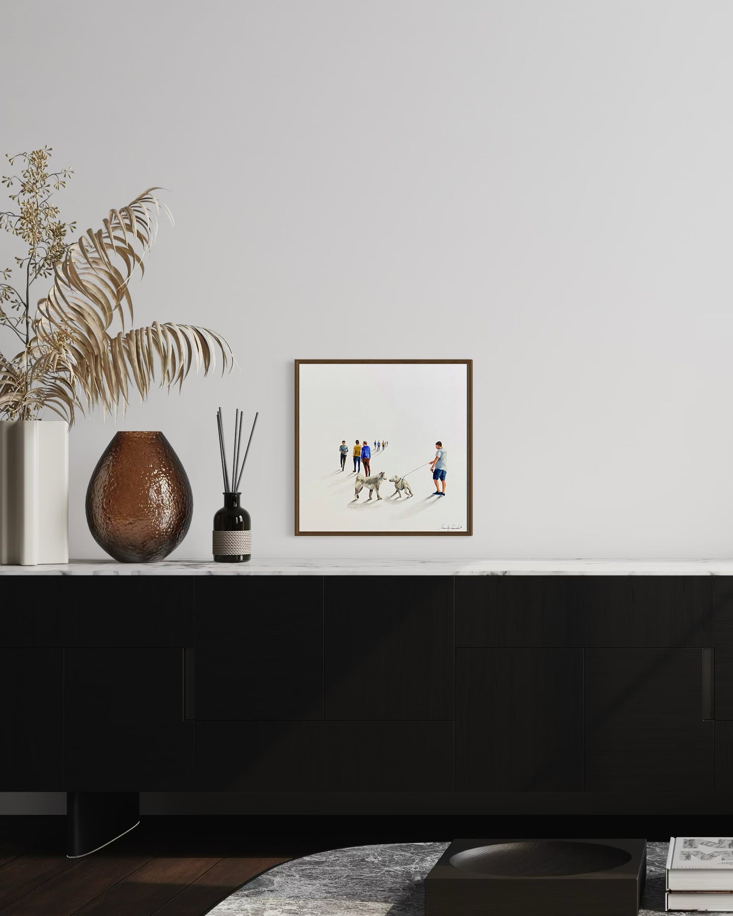 Obra De Arte Minimalista - Diálogos visuais - Encontro