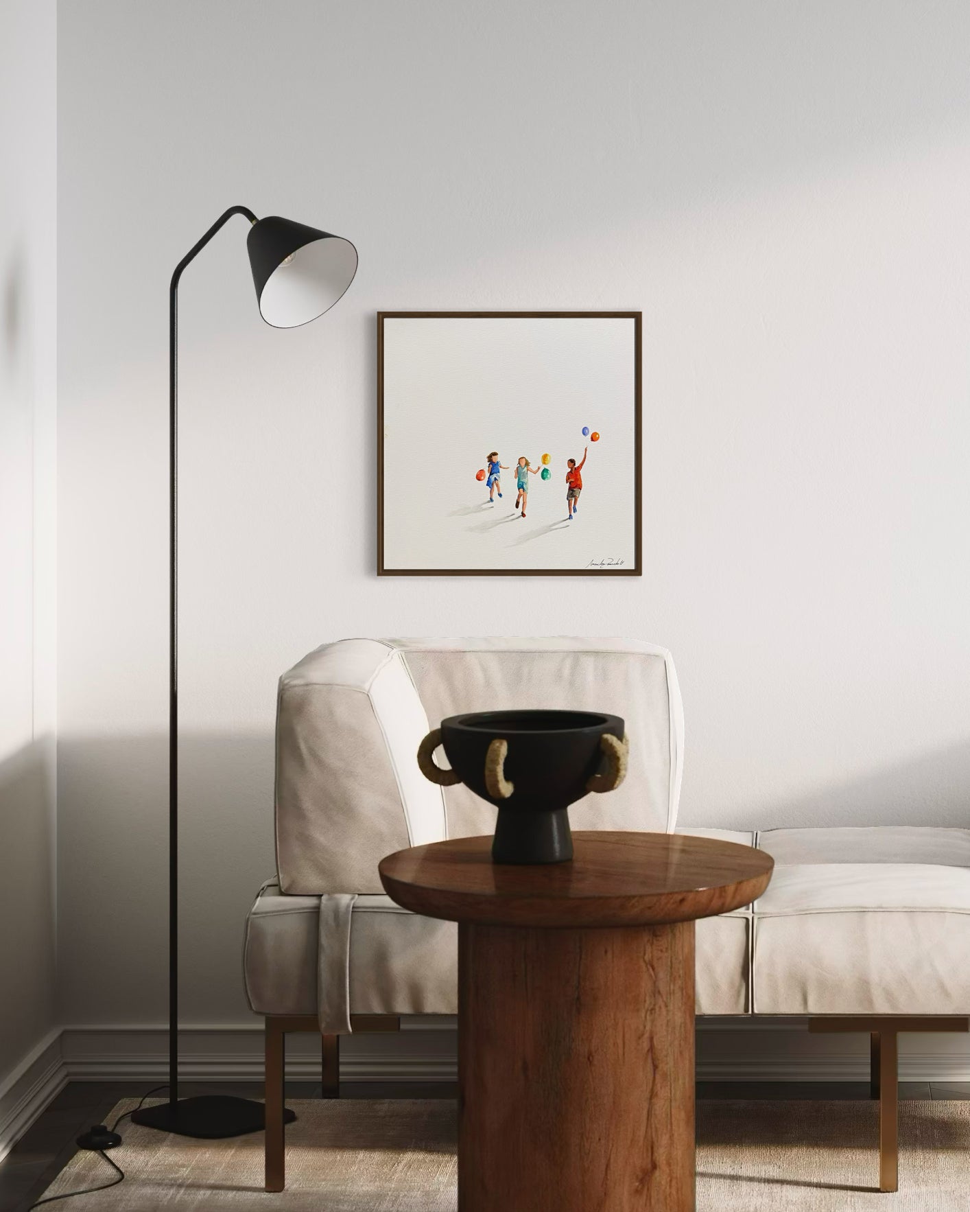 Obra De Arte Minimalista - Diálogos visuais - Balões