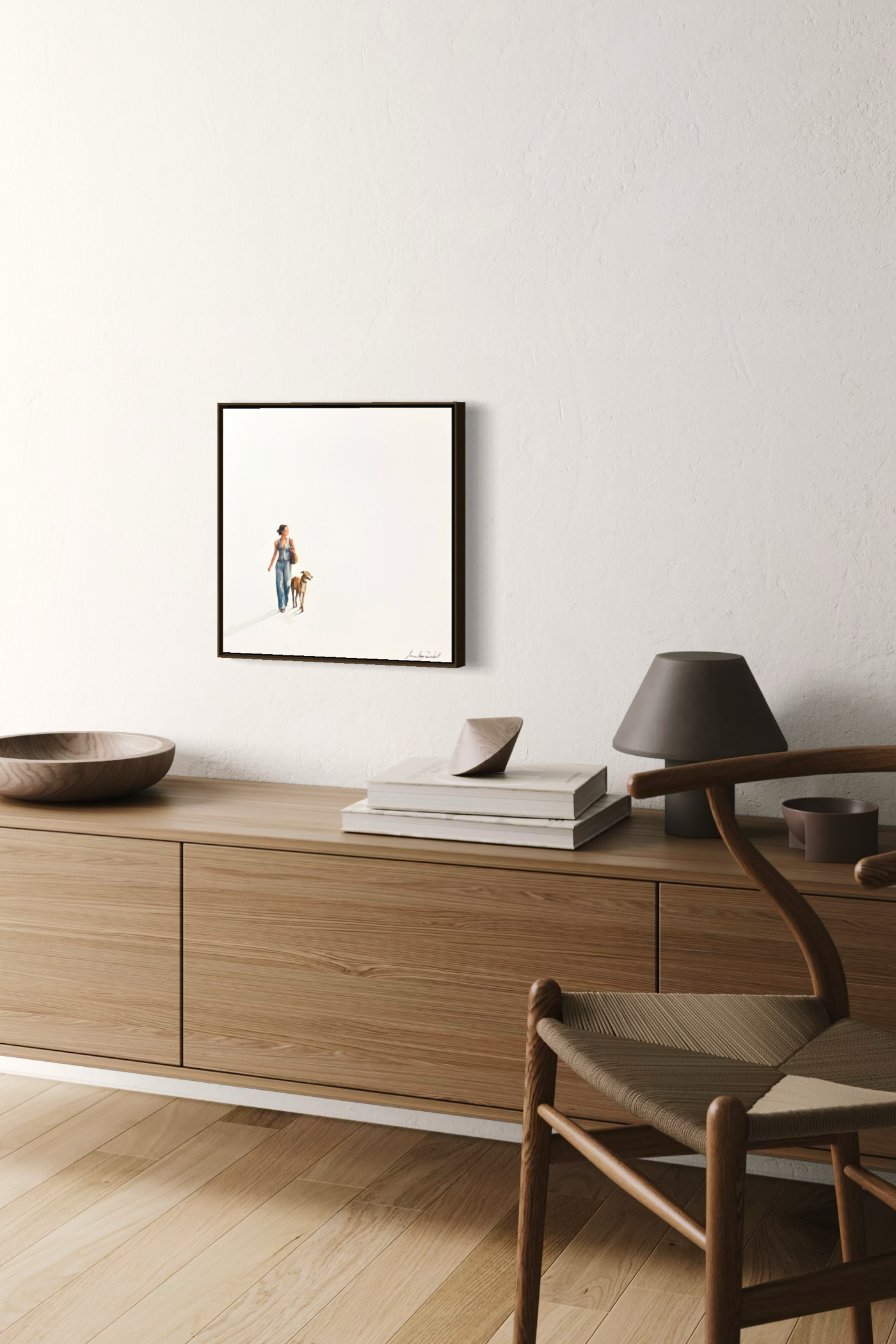 Obra de Arte Minimalista - Diálogos Visuais - Companhia