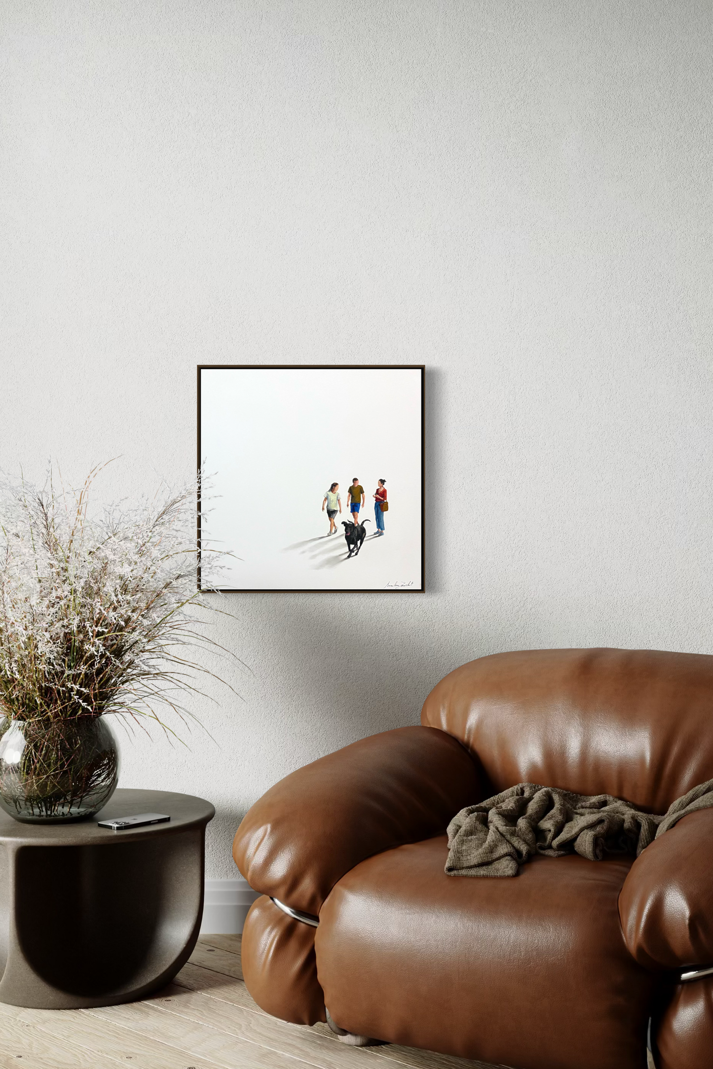 Obra de Arte Minimalista - Diálogos Visuais - Labrador