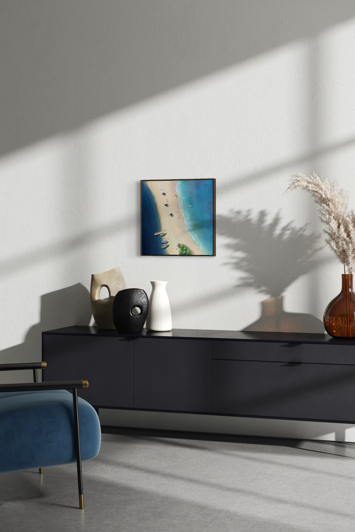 Obra de Arte Figurativa - Flutuar - Entre Rio e Mar