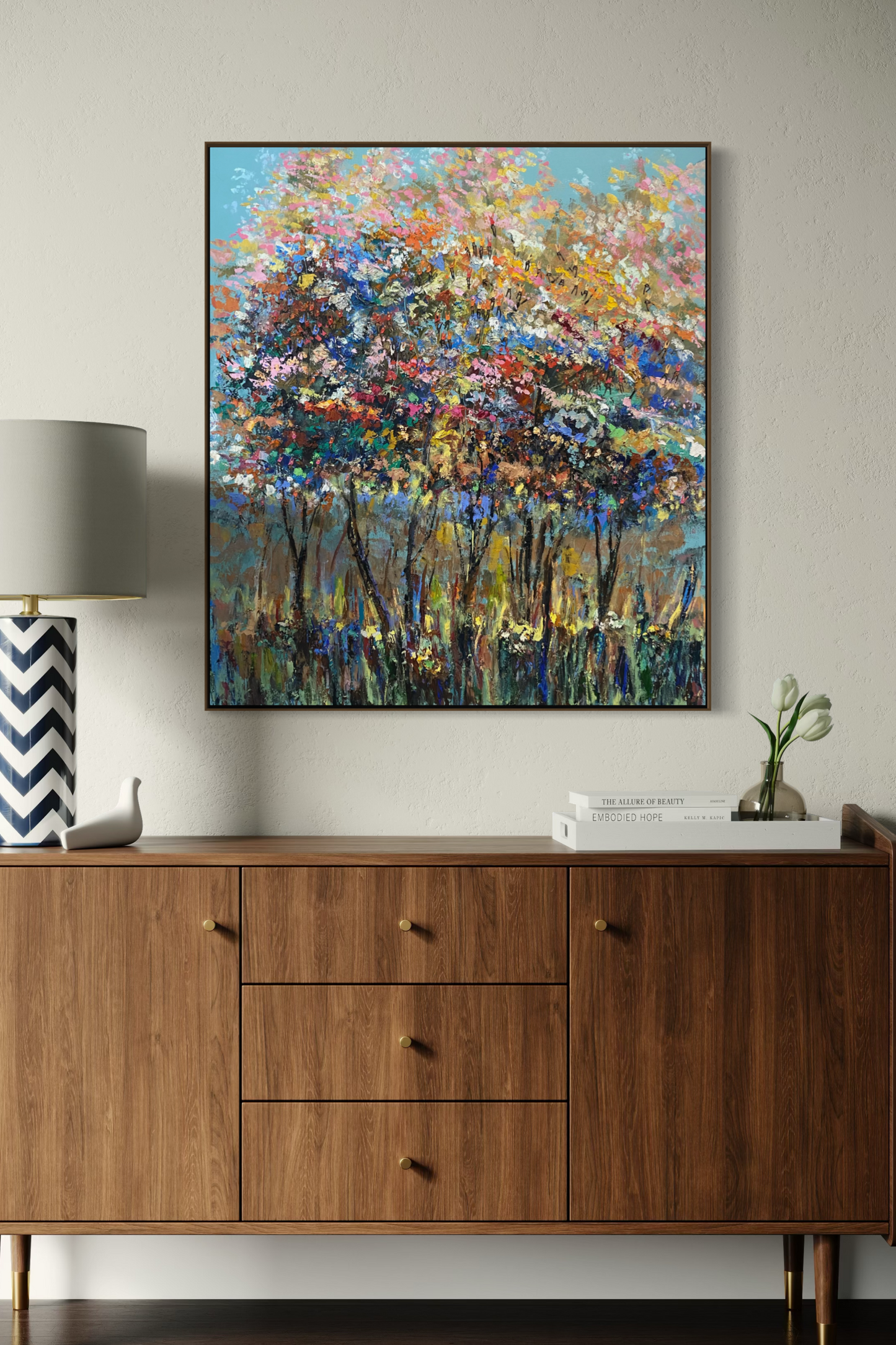 Obra de Arte Figurativa - Aglomerados - Floresta