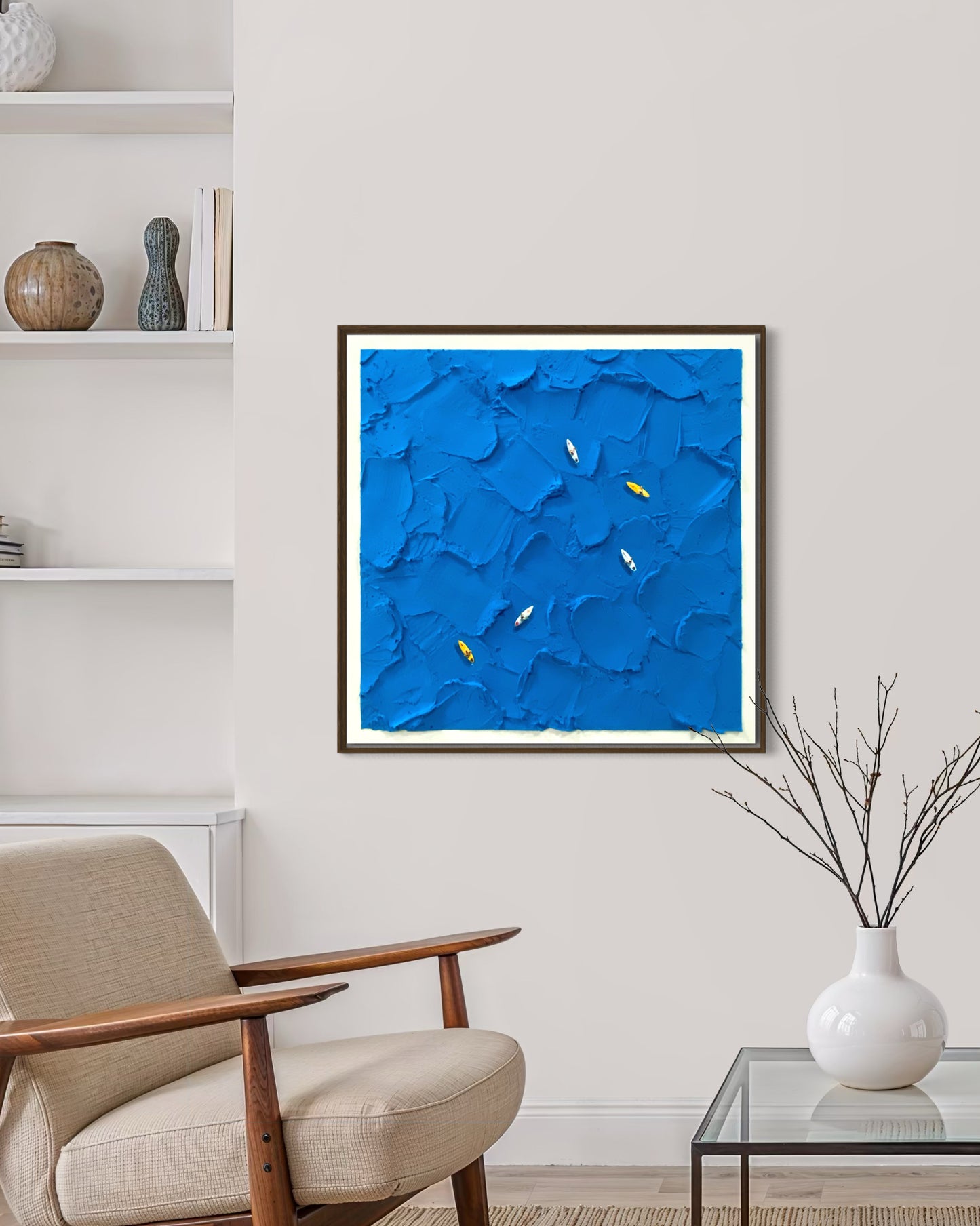 Obra De Arte Figurativa - Flutuar