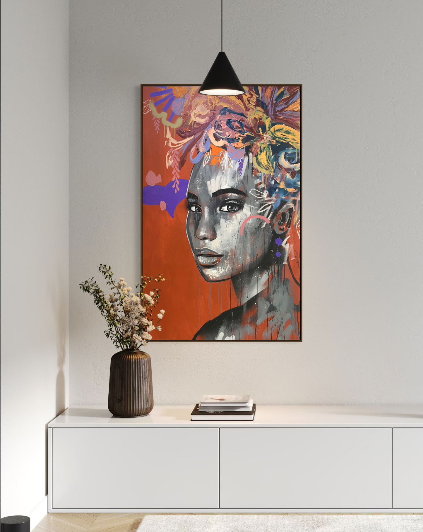 Obra de Arte Figurativa - Botânica