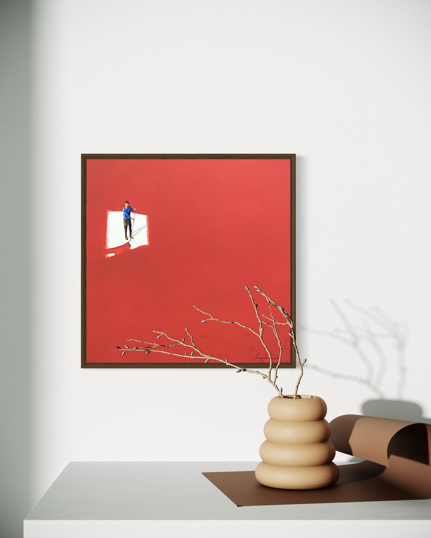Obra De Arte Minimalista - Pintores - Rubro