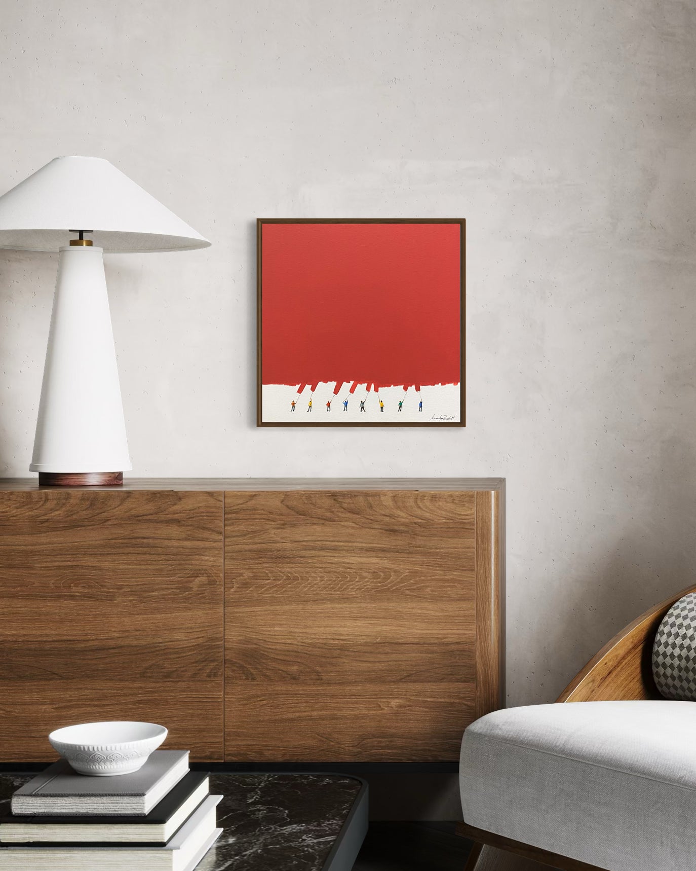 Obra De Arte Minimalista - Pintores - Rubro II