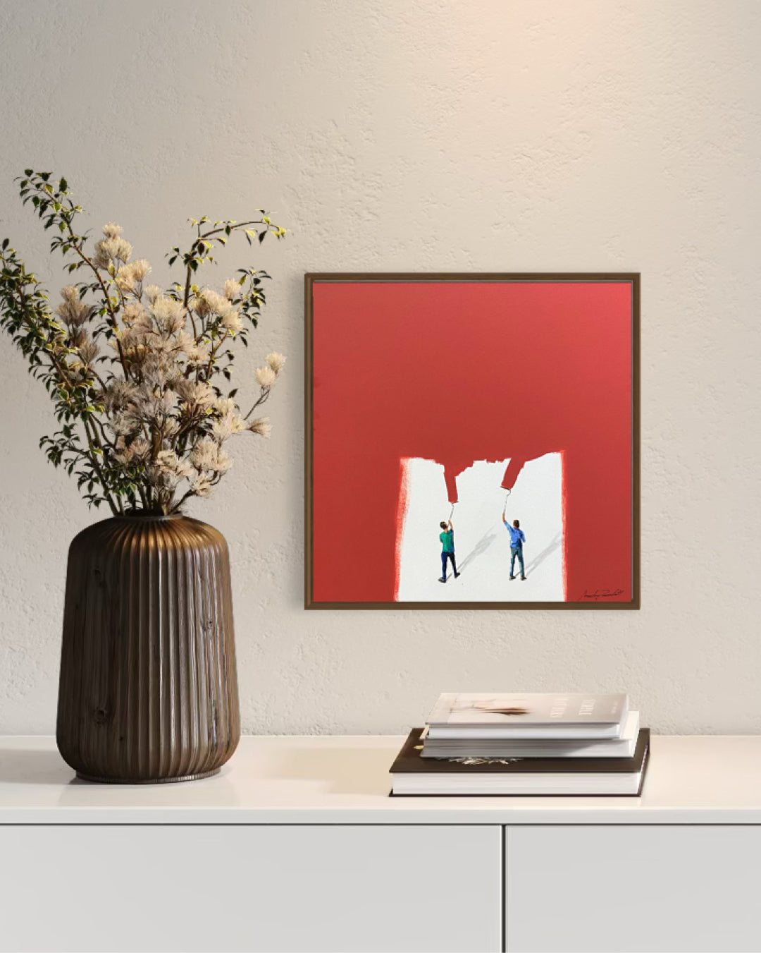 Obra De Arte Minimalista - Pintores - Rubro III
