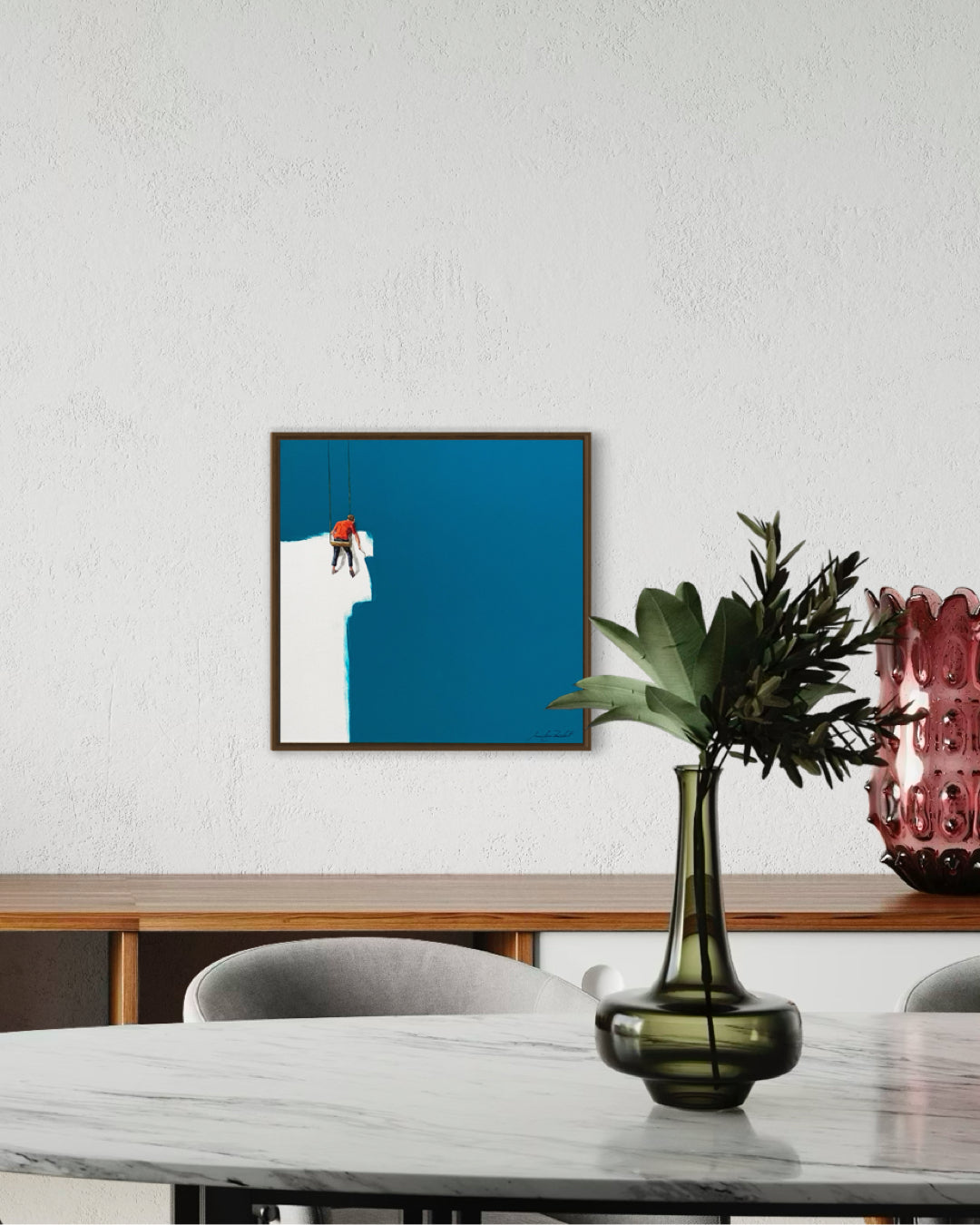 Obra De Arte Minimalista - Pintores - Turquesa