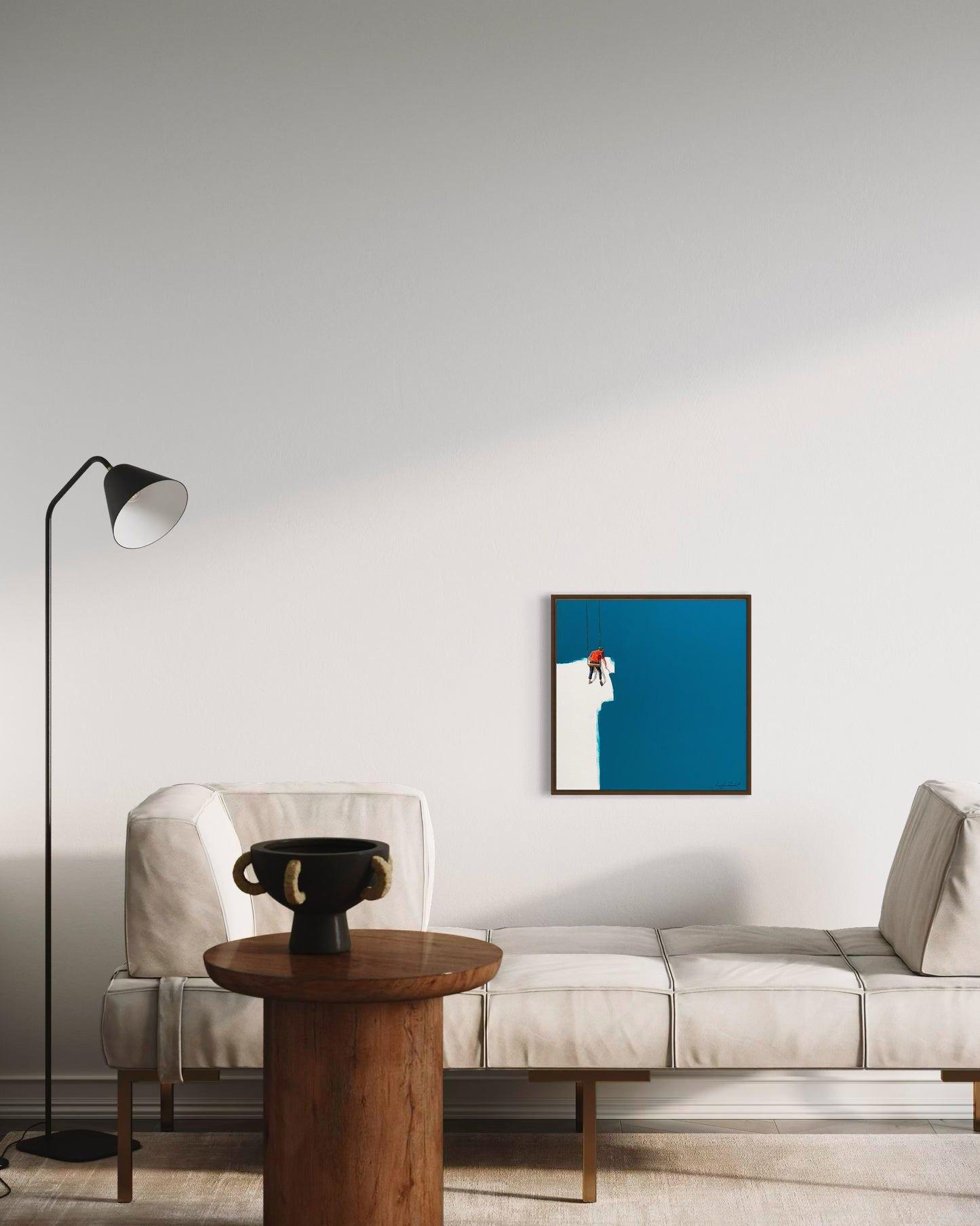 Obra De Arte Minimalista - Pintores - Turquesa