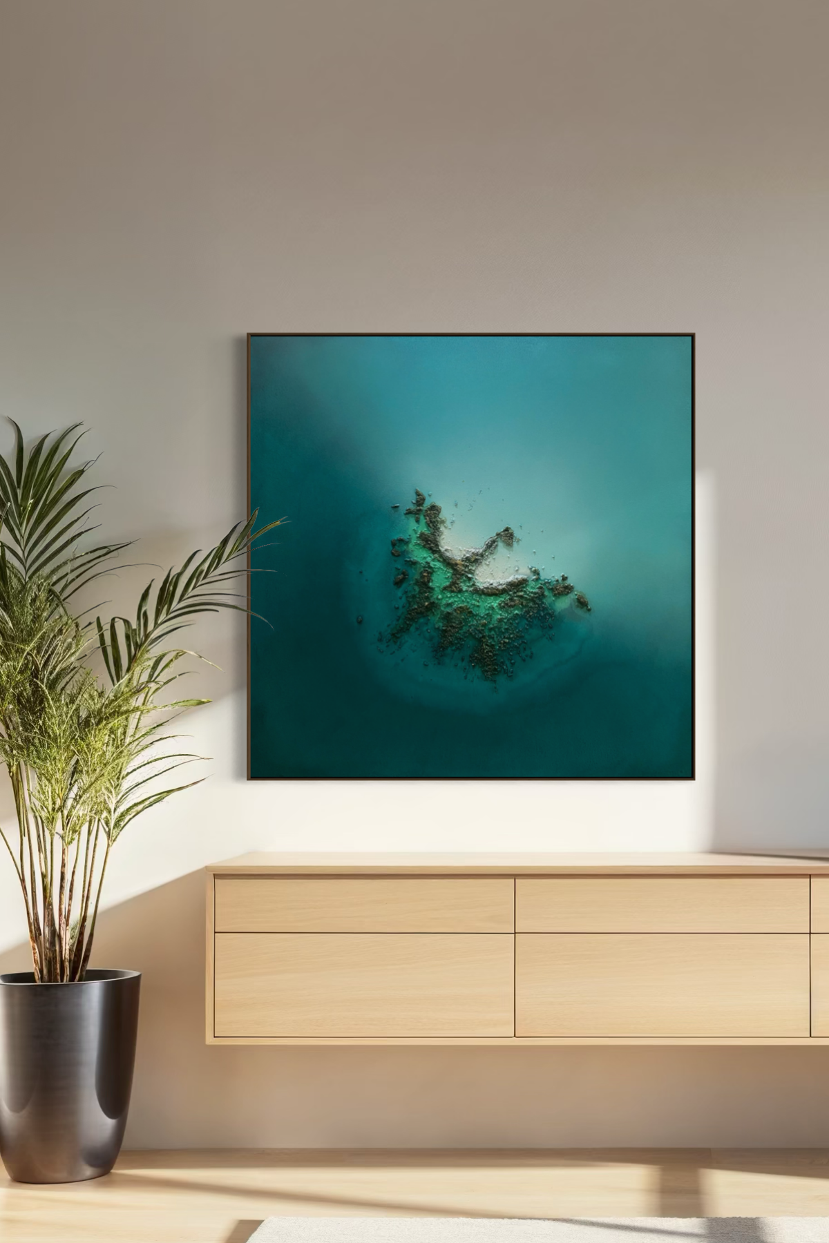 Obra de Arte Abstrata - Seven Seas - Island II