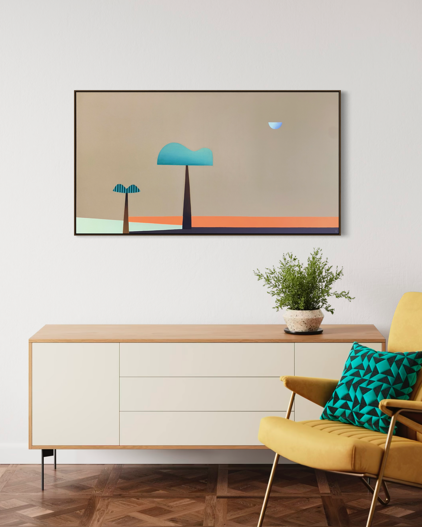 Obra de Arte Figurativa - Savana