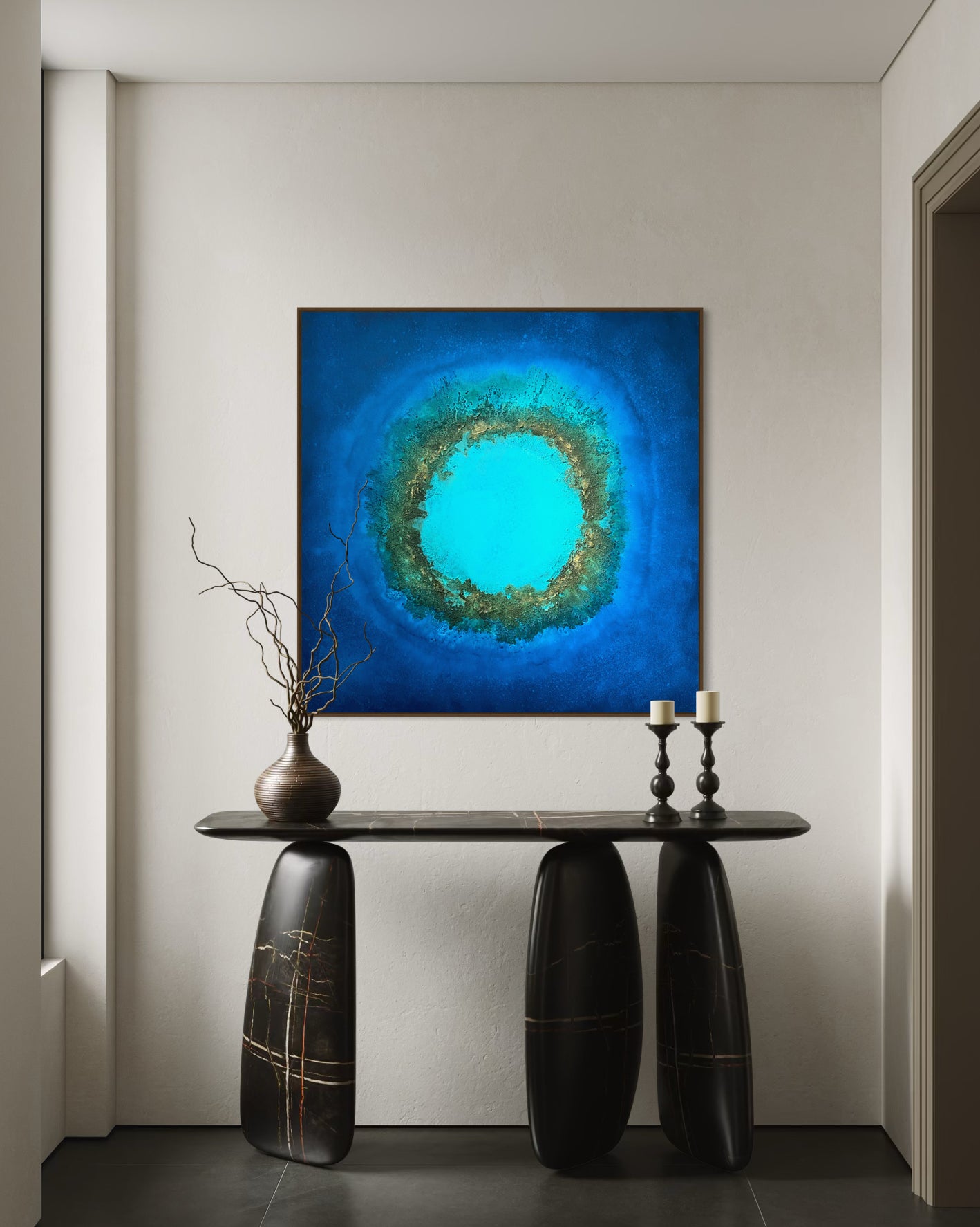 Obra De Arte Abstrata - Seven Seas