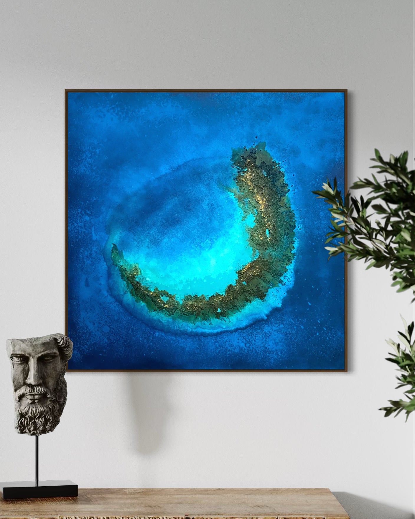 Obra De Arte Abstrata - Seven Seas