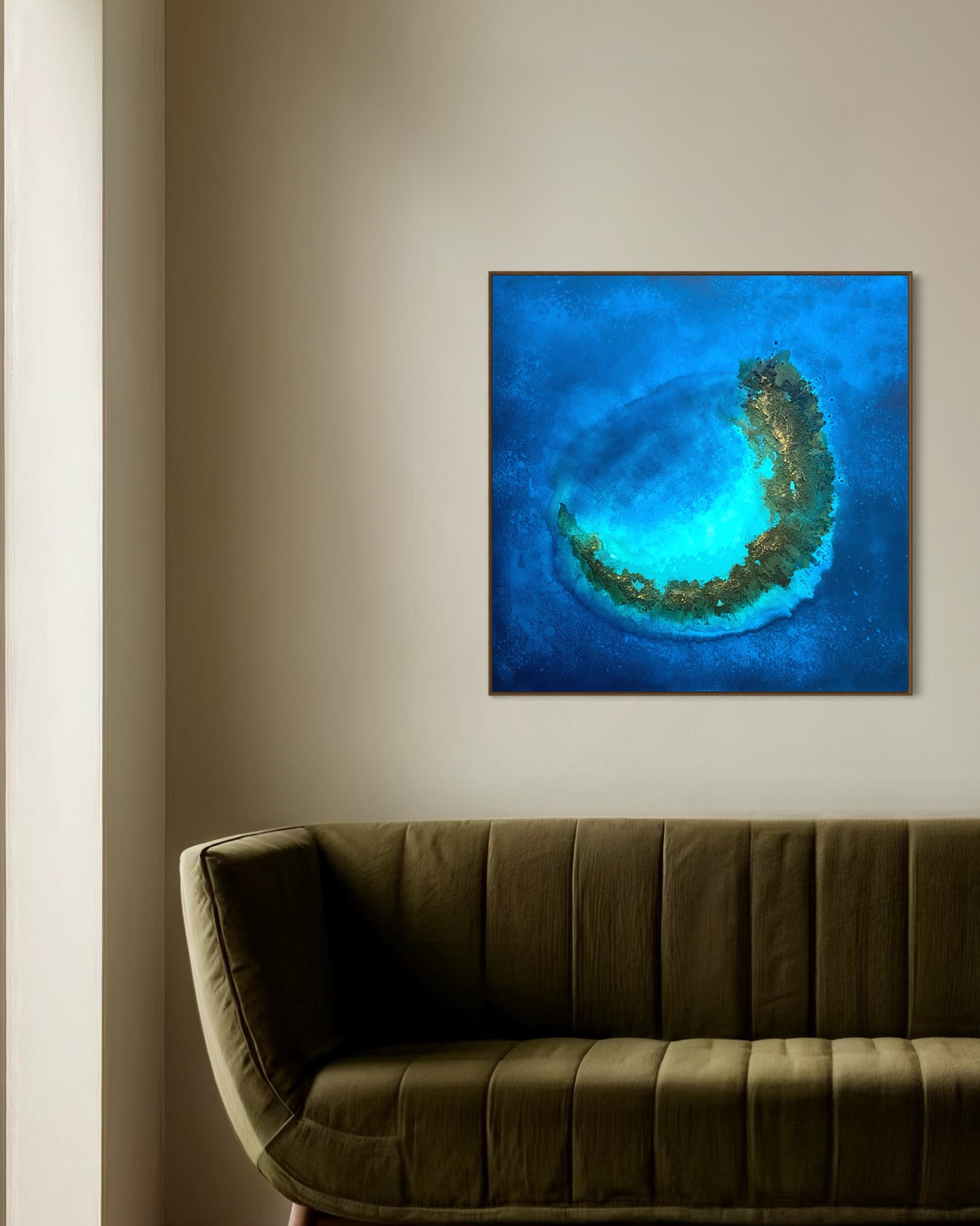 Obra De Arte Abstrata - Seven Seas