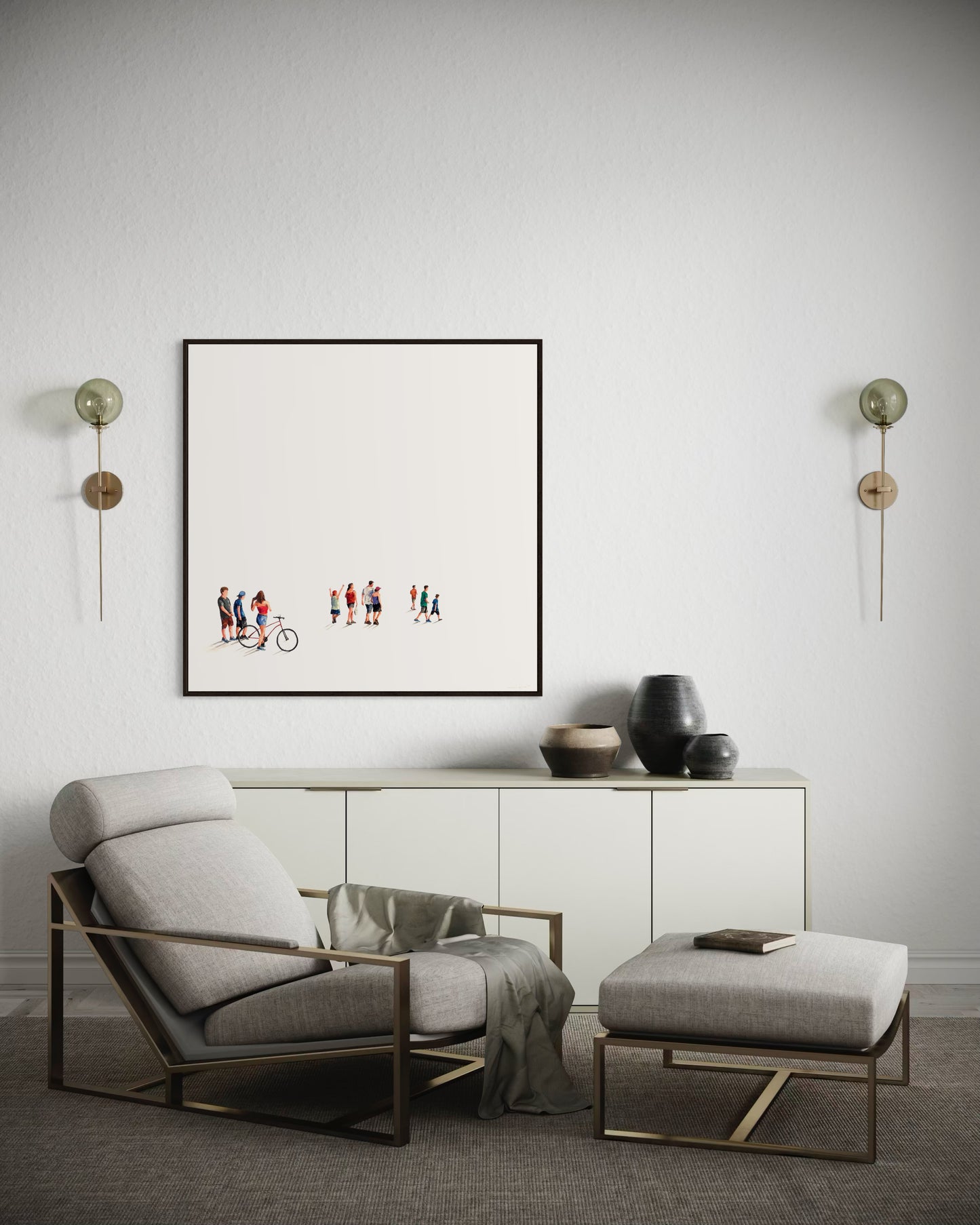 Obra De Arte Minimalista - Diálogos visuais encontros