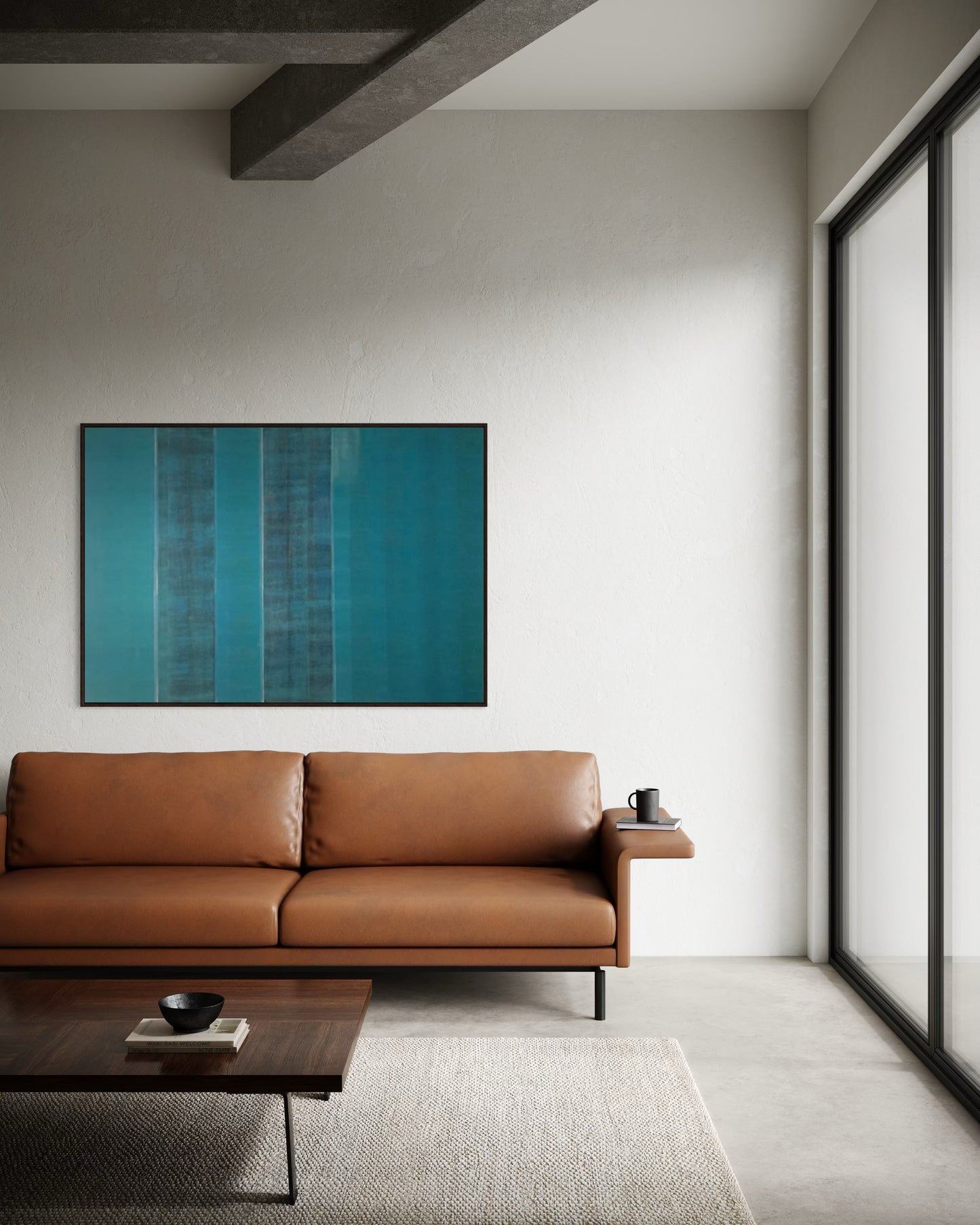 Obra De Arte Abstrata - Stripes
