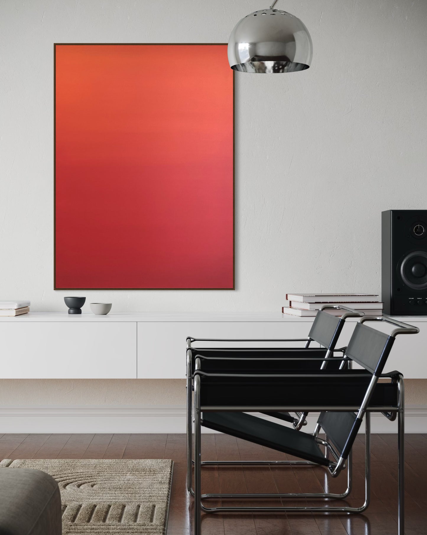 Obra De Arte Abstrata - Summer Dusk