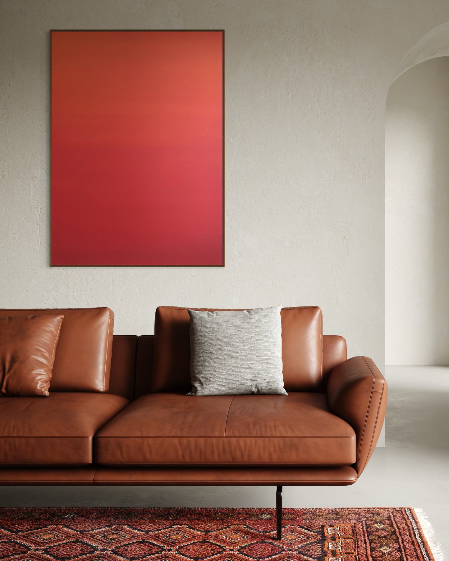 Obra De Arte Abstrata - Summer Dusk