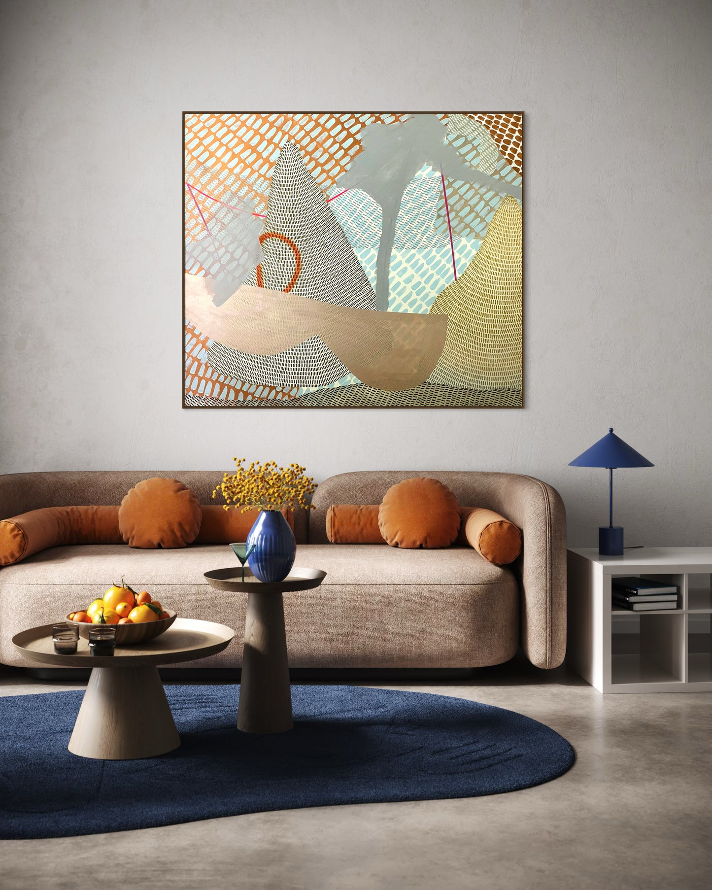 Obra De Arte Abstrata - Texturas