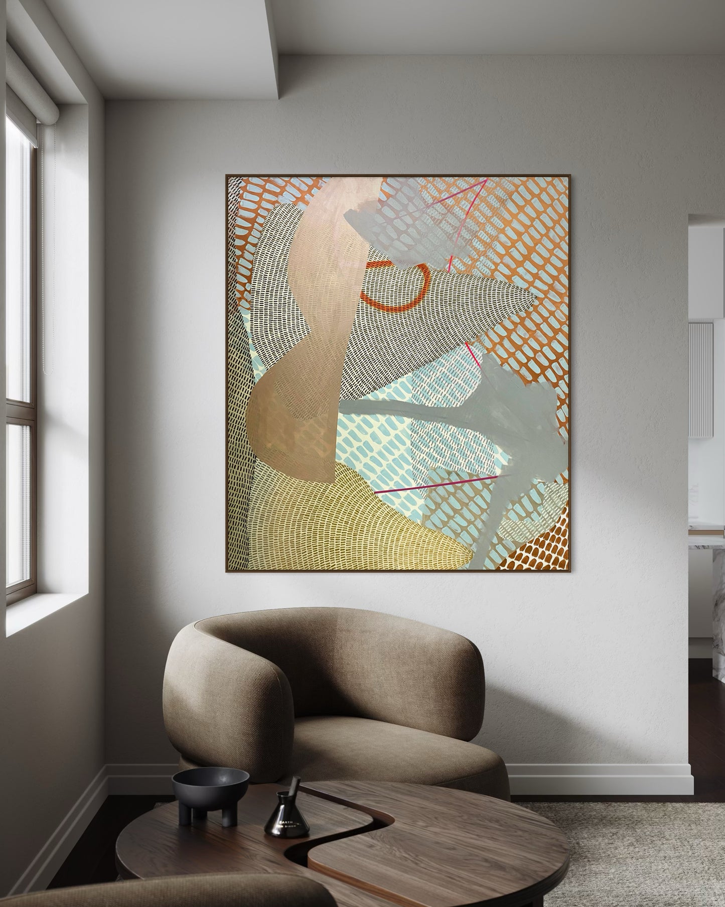 Obra De Arte Abstrata - Texturas