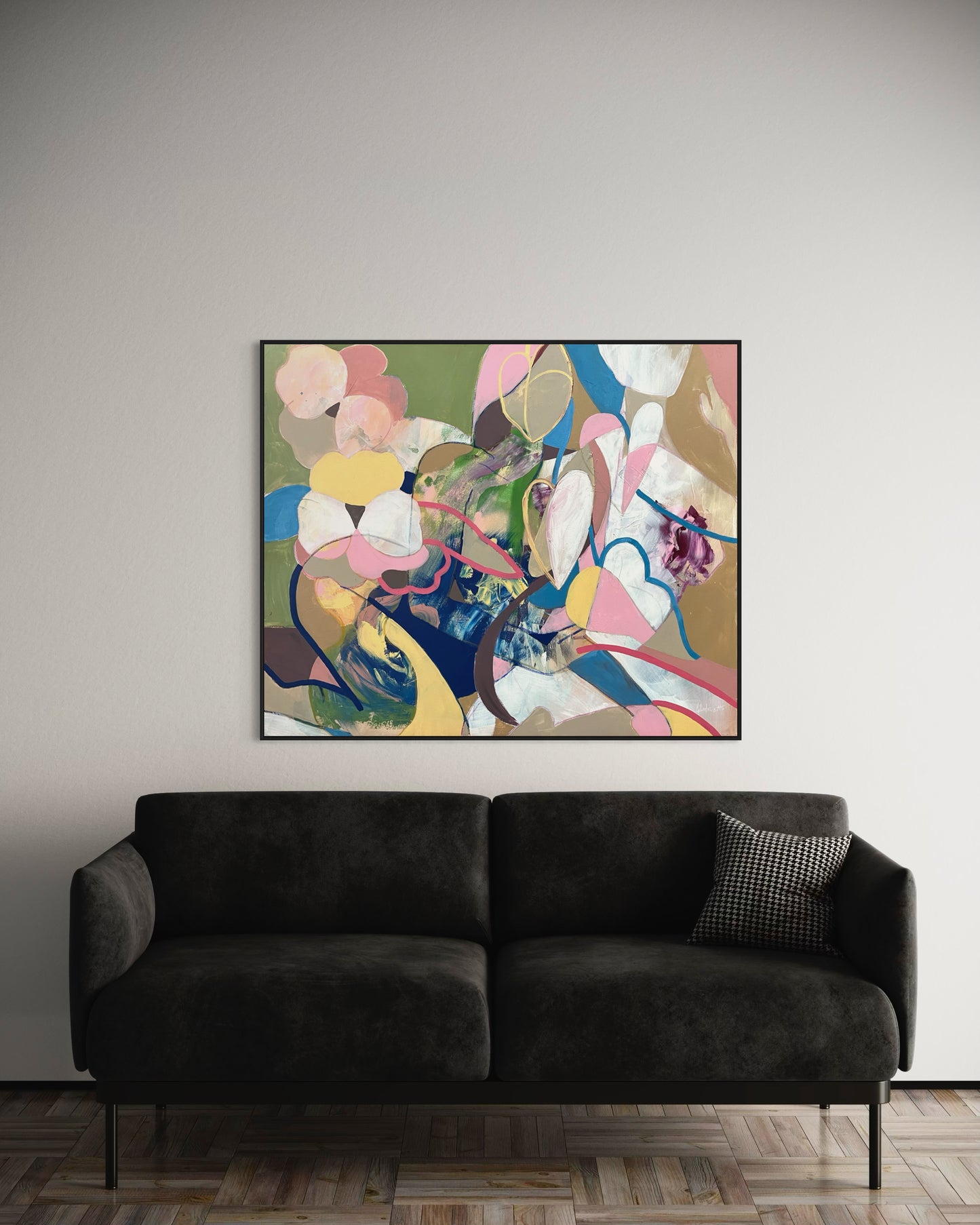 Obra De Arte Abstrata - Abstract Woman
