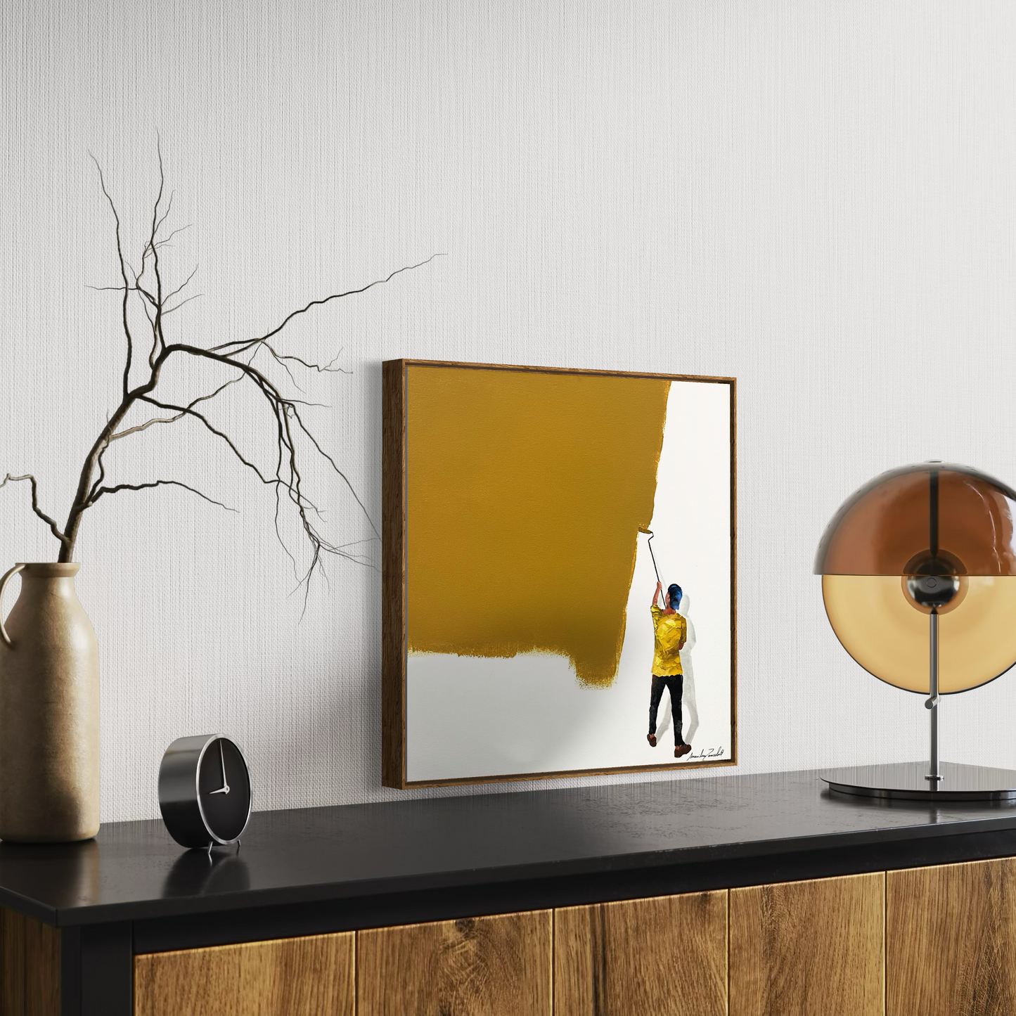 Obra minimalista - Pintor