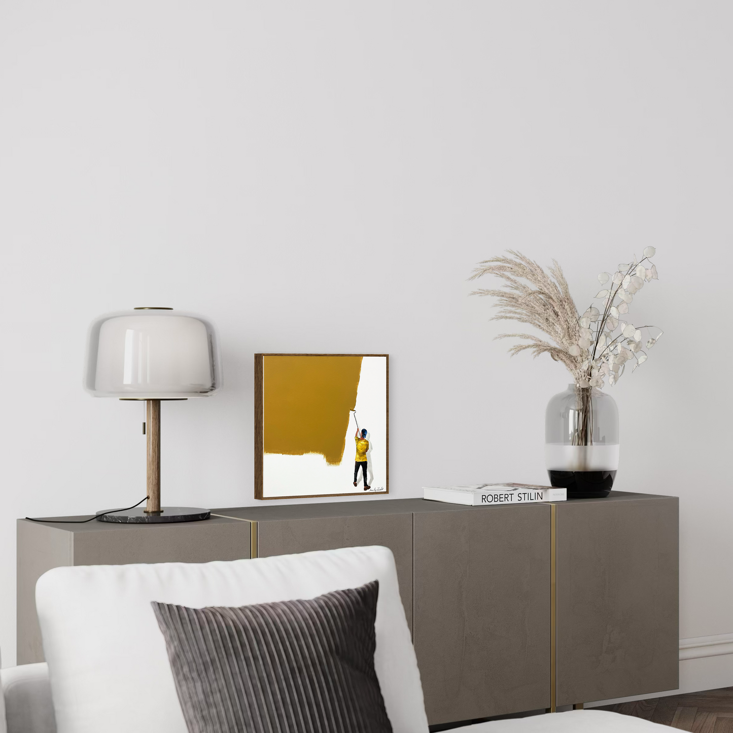 Obra minimalista - Pintor