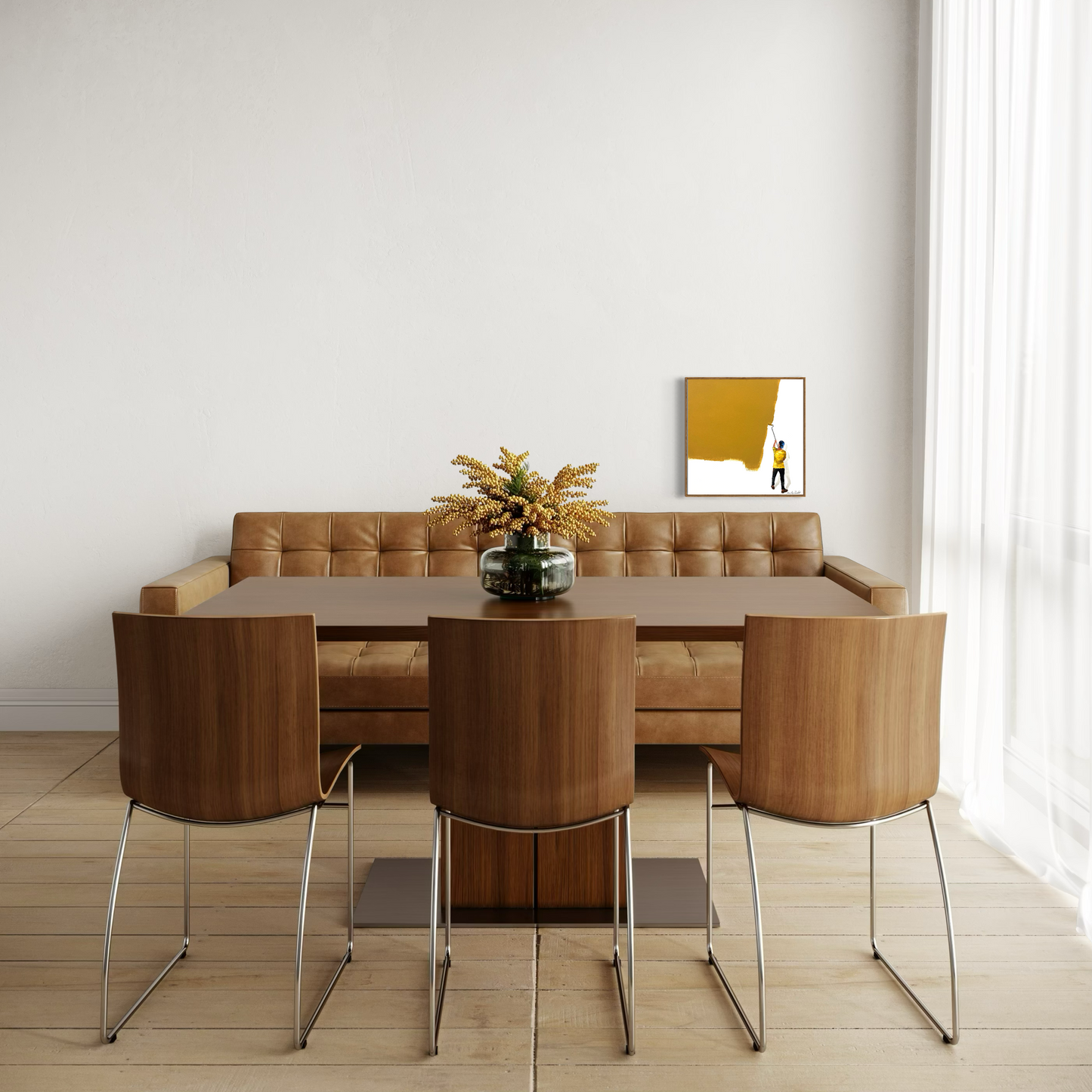 Obra minimalista - Pintor