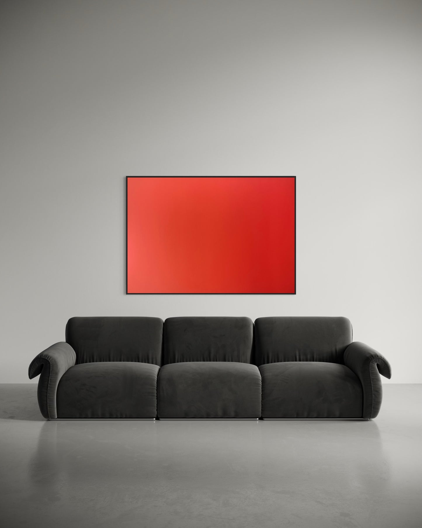 Obra abstracta - Colores del horizonte
