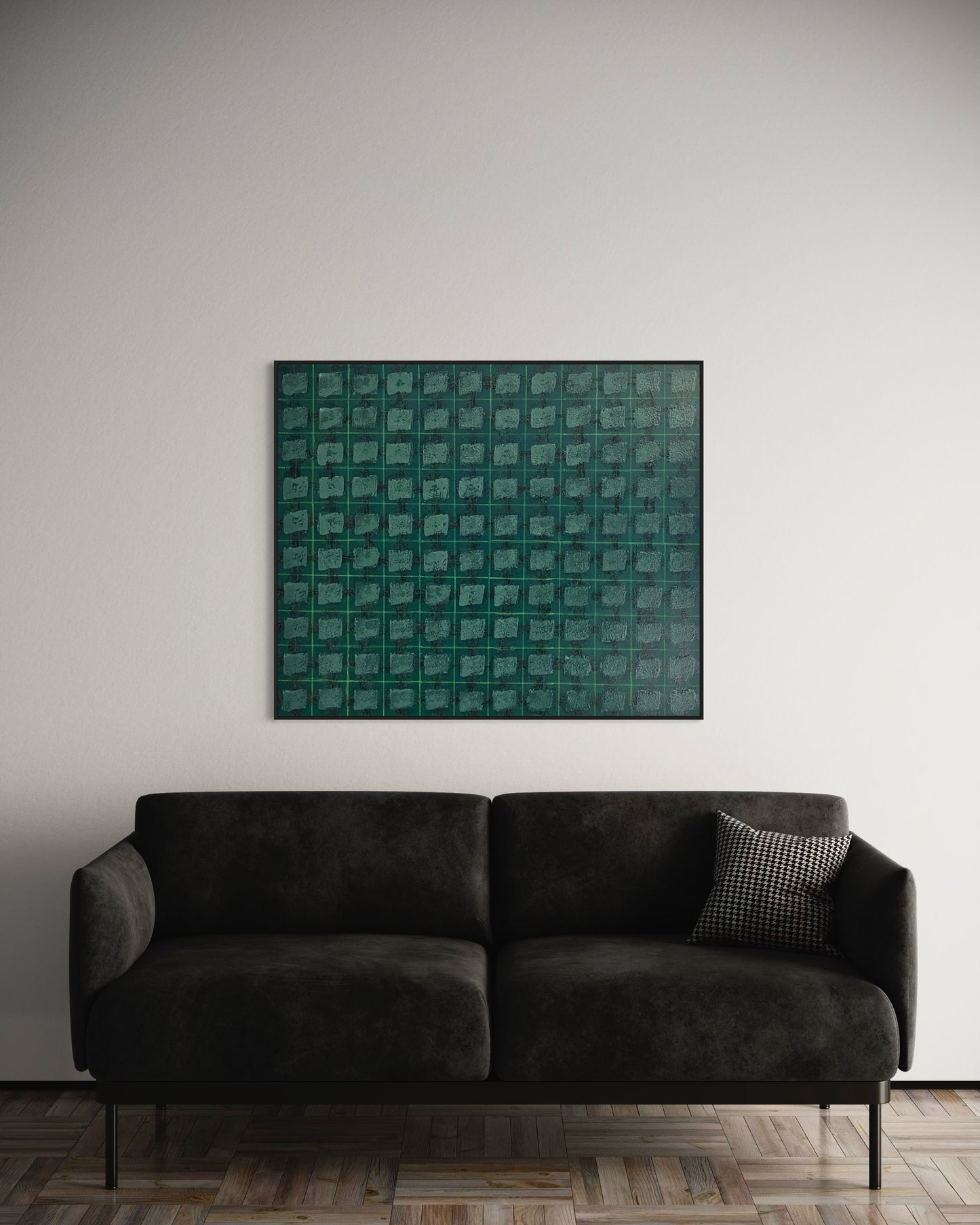 Obra abstracta - Colores del horizonte